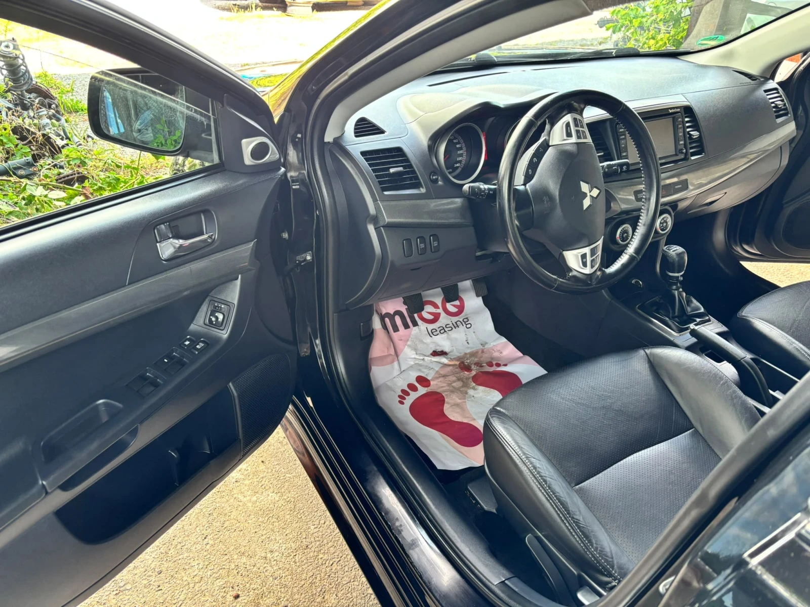 Mitsubishi Lancer Кожа Навигация, снимка 14 - Автомобили и джипове - 38830210