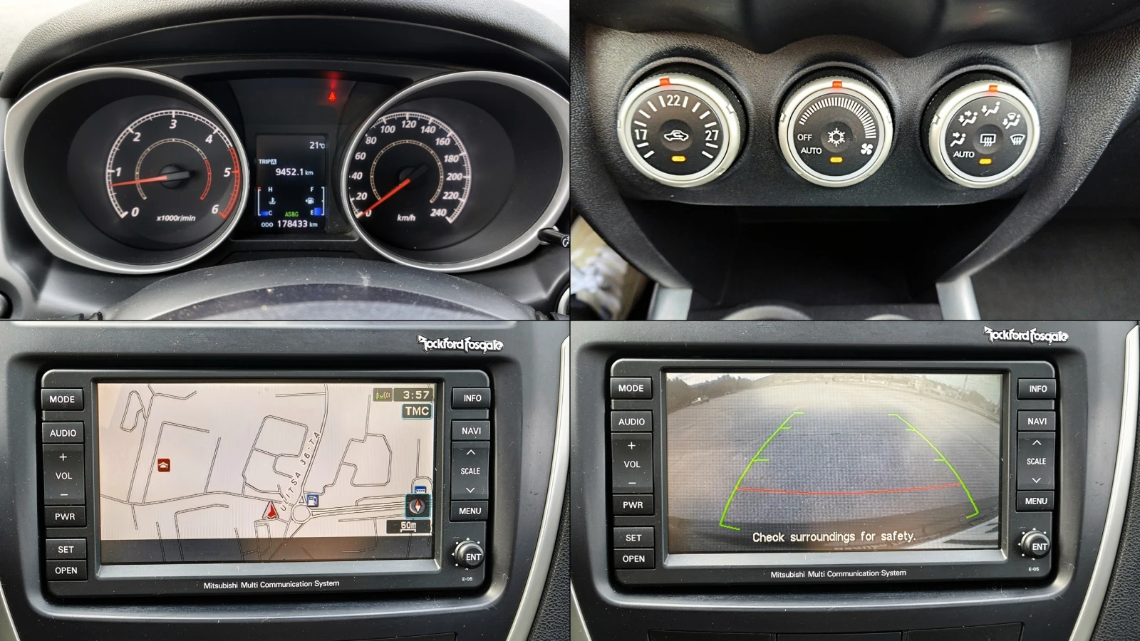 Mitsubishi ASX 1.8 DI-D Топ!, снимка 12 - Автомобили и джипове - 54644419