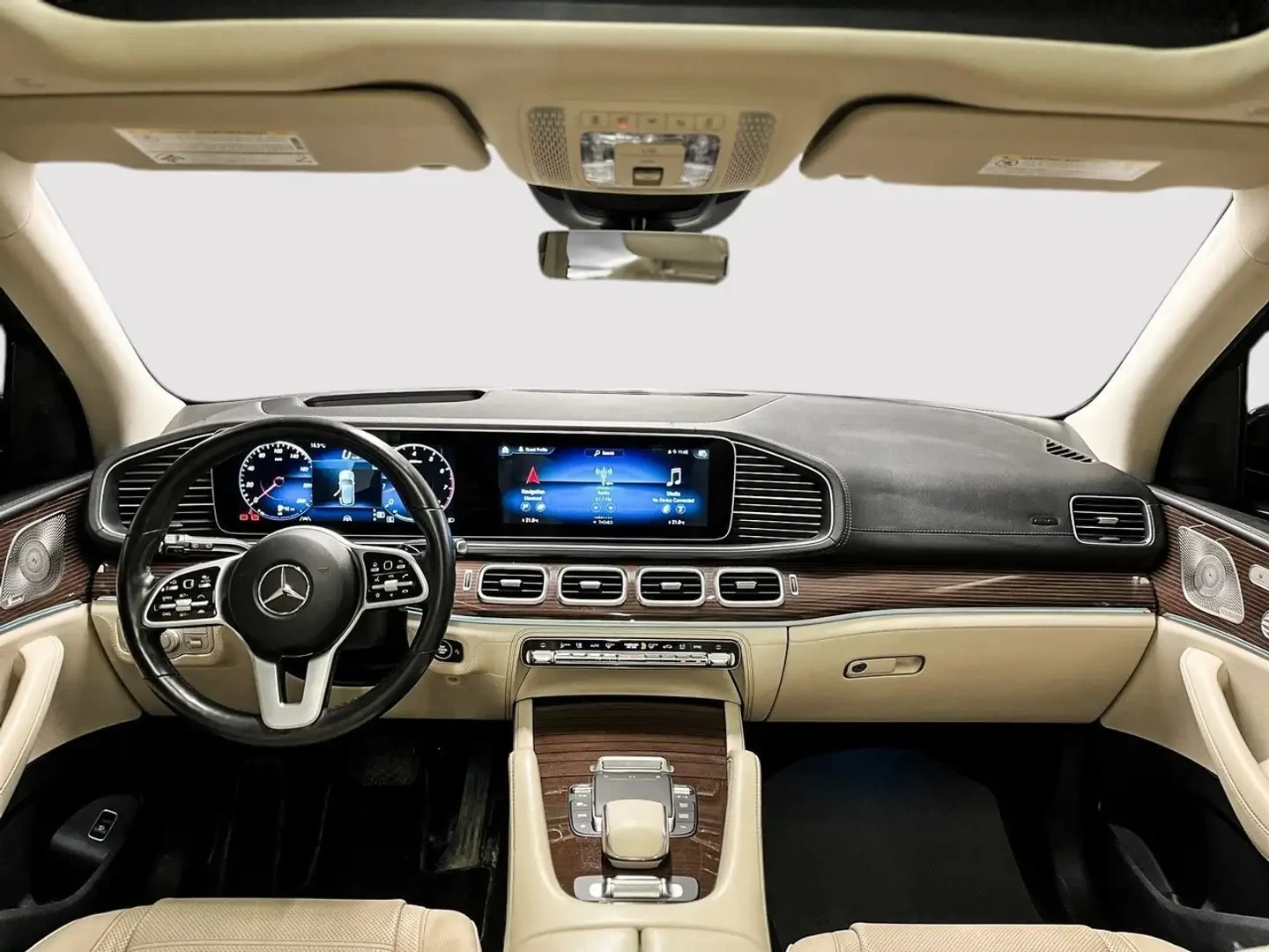 Mercedes-Benz GLE Burmester* Multibeam LED* ПОДГРЕВ и ОБДУХВАНЕ, снимка 4 - Автомобили и джипове - 55857572