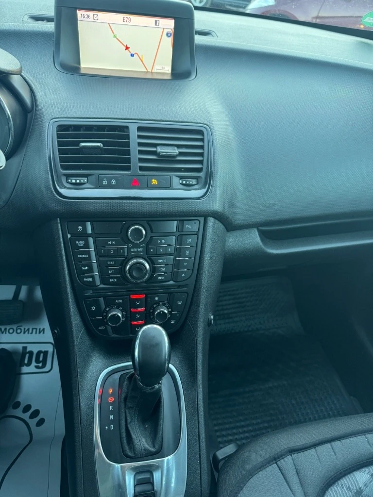 Opel Meriva 1.7D AVT NAVI исузу мотор 110 к.с стария мотор, снимка 9 - Автомобили и джипове - 54173130