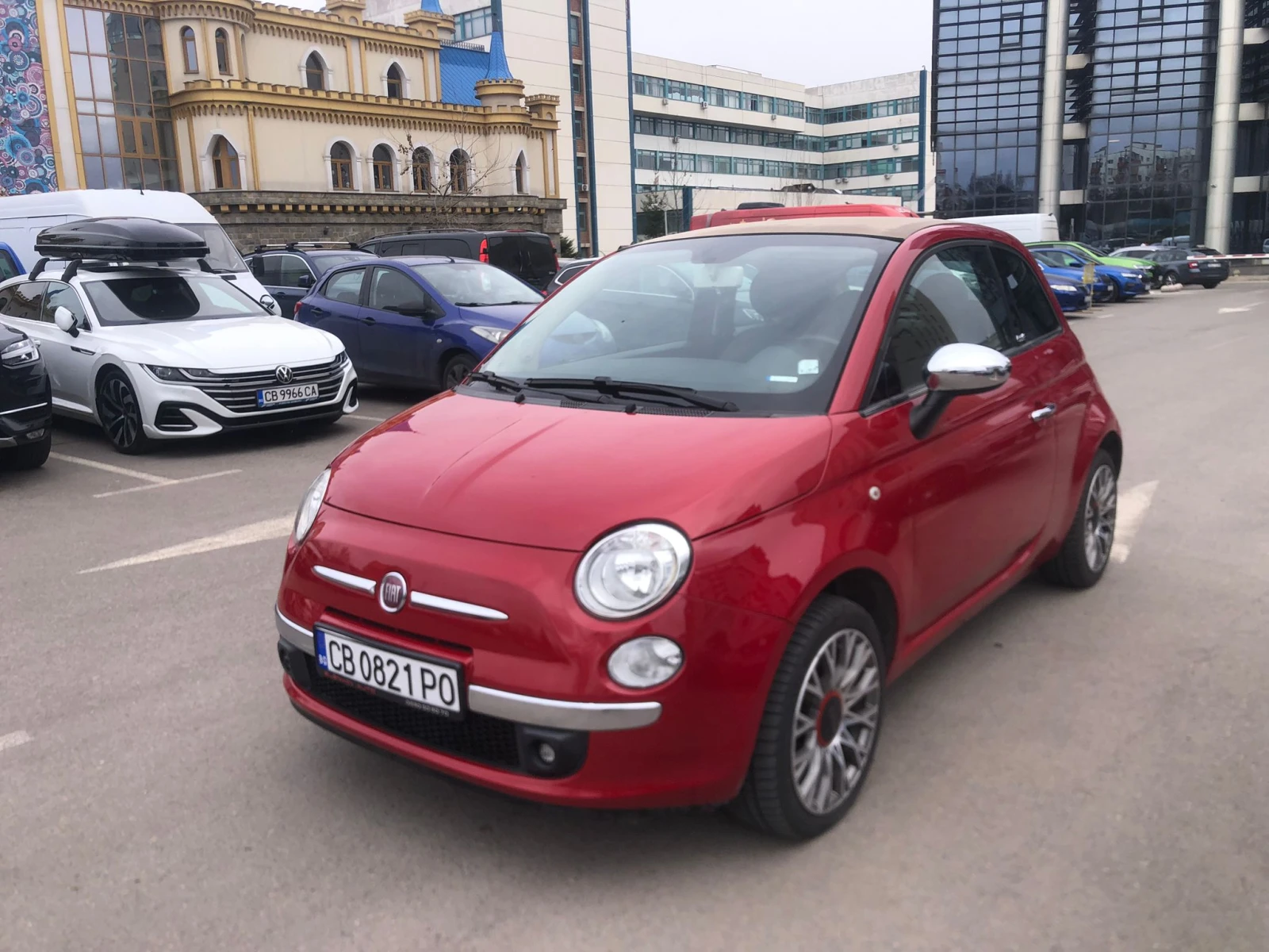 Fiat 500 1.6 Cabrio Avtomat , снимка 10 - Автомобили и джипове - 53890532