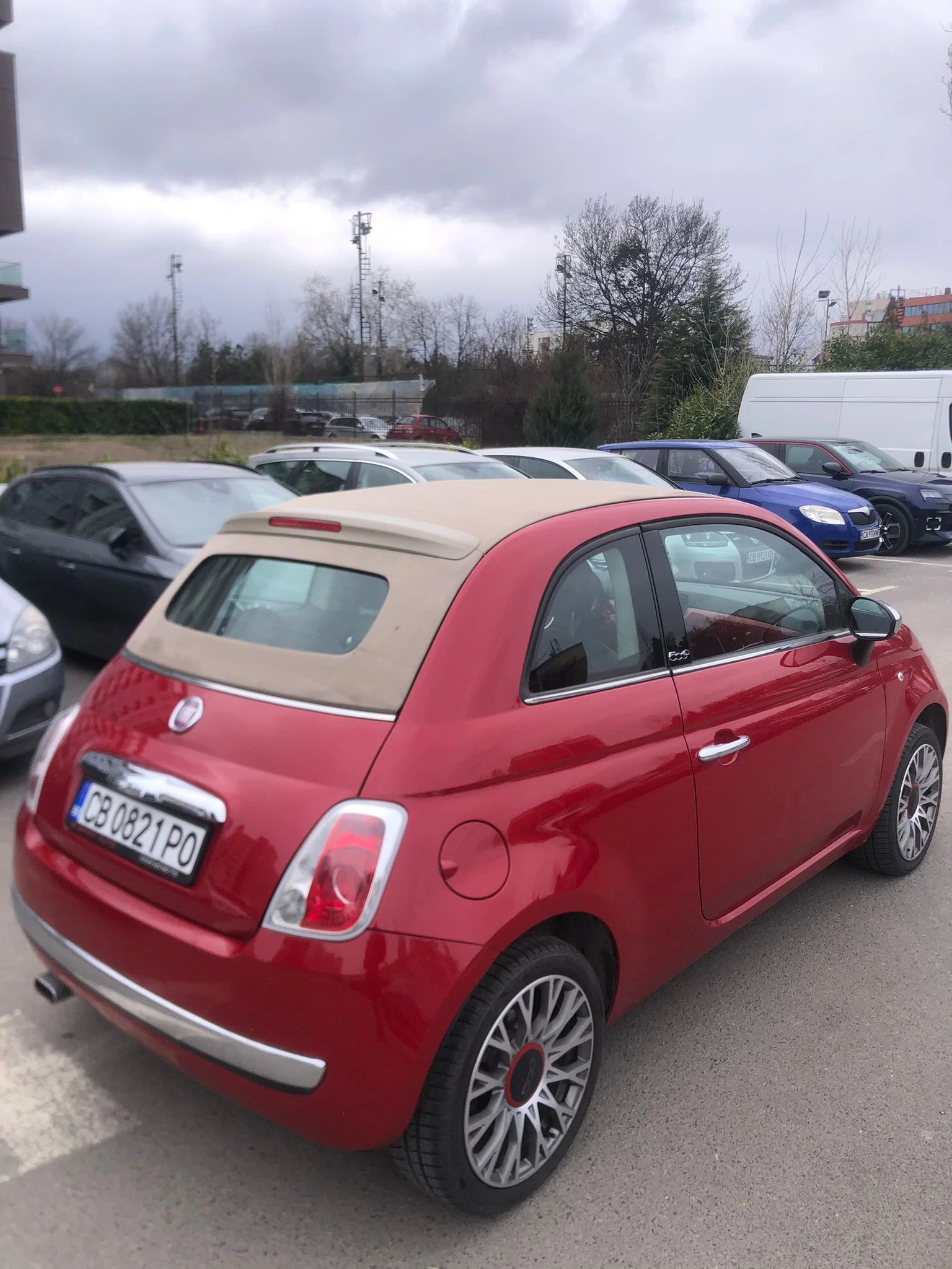 Fiat 500 1.6 Cabrio Avtomat , снимка 7 - Автомобили и джипове - 53890532