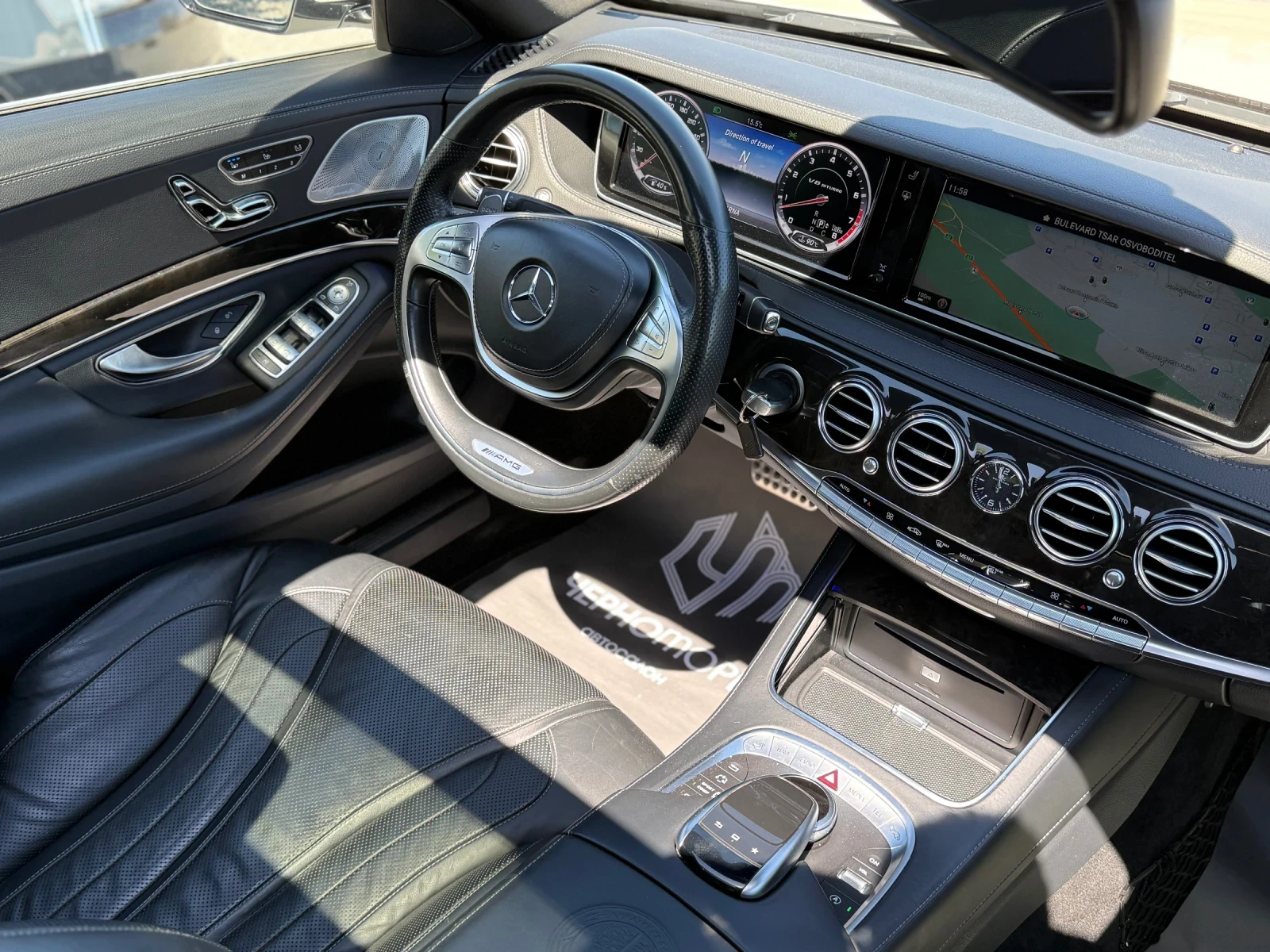 Mercedes-Benz S 63 AMG 4Matic PREMIUM Burmaister Panorama Full | Mobile.bg � ����������� 14