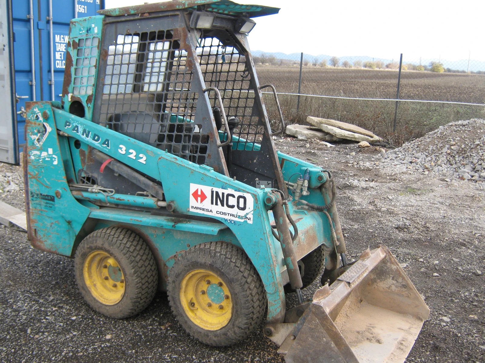 Мини челни товарачи Bobcat 322, снимка 1
