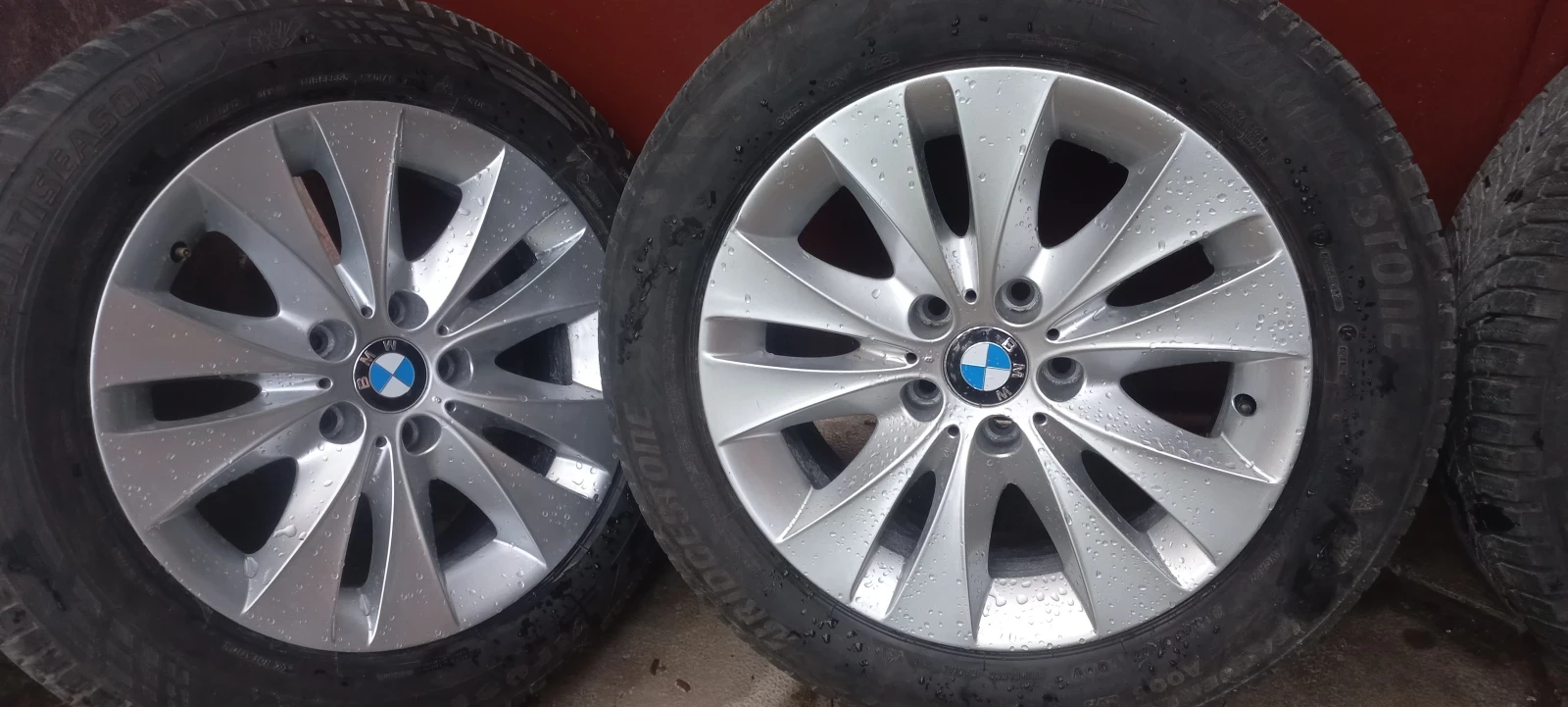 Гуми с джанти Bridgestone 215/60R17, снимка 3 - Гуми и джанти - 52670667