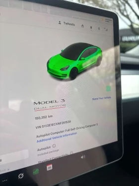 Tesla Model 3 * Performance * CARFAX * Панорамен покрив * , снимка 6