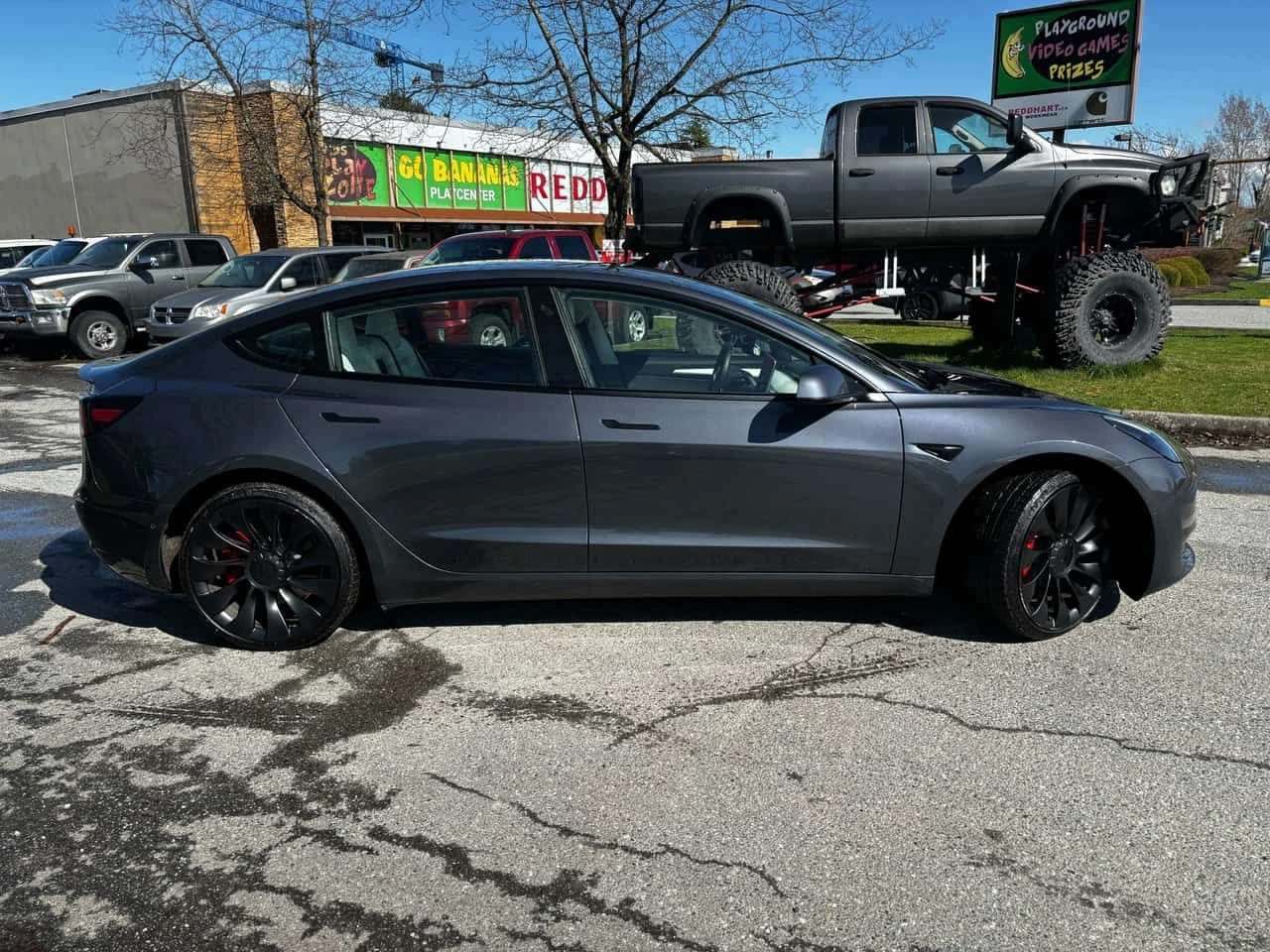 Tesla Model 3 * Performance * CARFAX * Панорамен покрив * , снимка 3 - Автомобили и джипове - 53994488