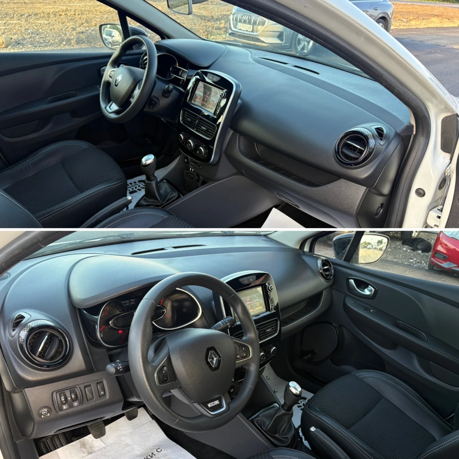Renault Clio ГАЗ MOSCHINO Full LED Камера Кожа Нави EURO6C, снимка 9 - Автомобили и джипове - 55304714