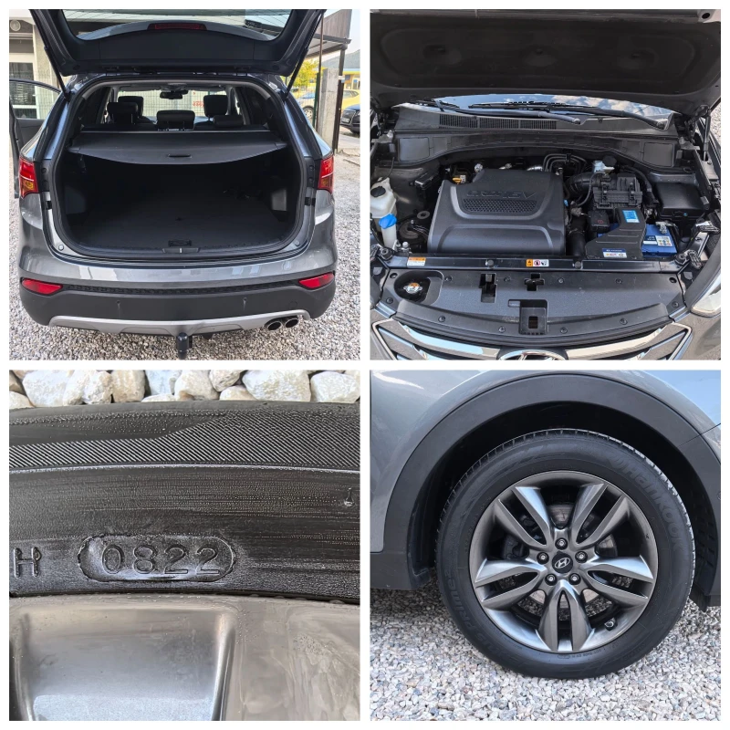 Hyundai Santa fe  С - История Панорама Навигация Камера Keyless Go , снимка 15 - Автомобили и джипове - 51133925