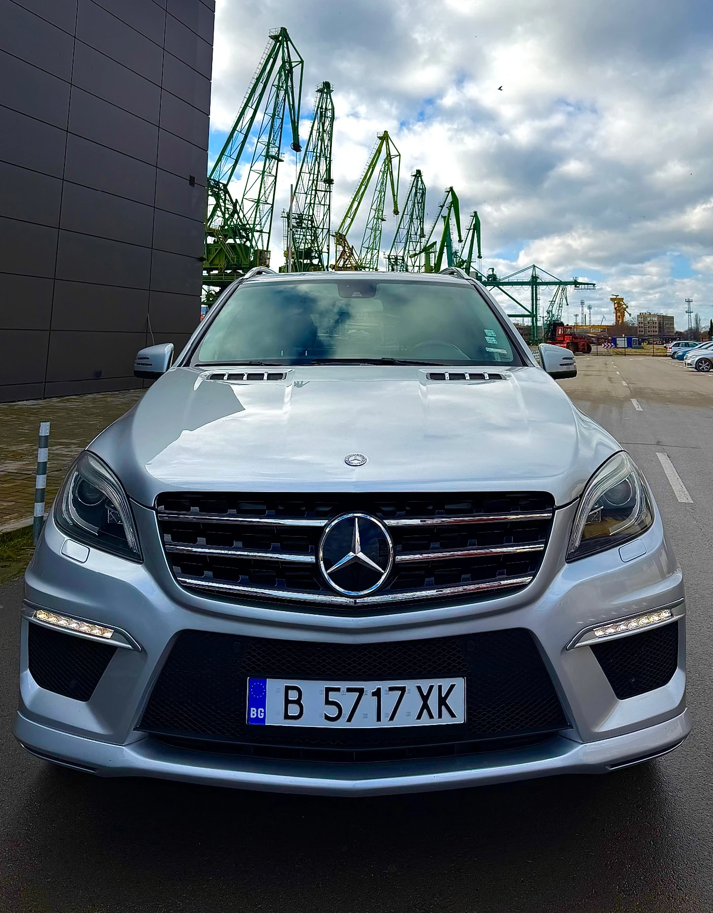 Mercedes-Benz ML 350 CDI AMG 6.3 Обдухване Distronic Euro 6, снимка 2 - Автомобили и джипове - 53269001
