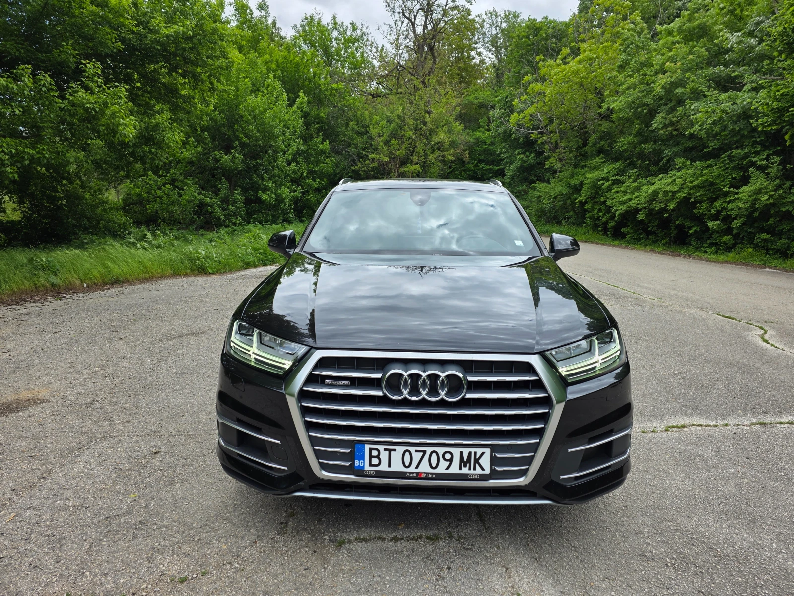 Audi Q7 3.0TDI S-line Virtual Въздух 7 места, снимка 5 - Автомобили и джипове - 56075601