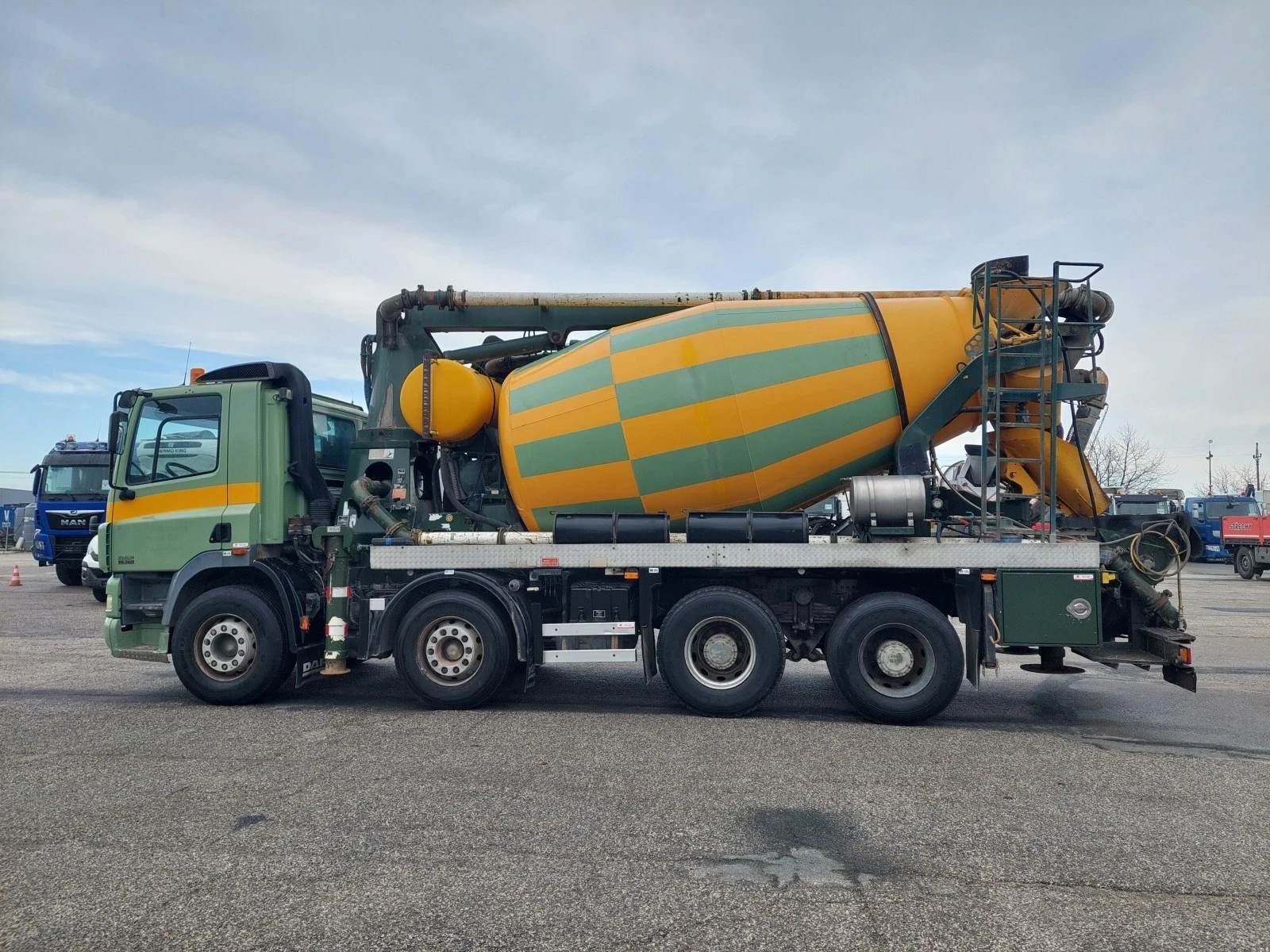 Бетон помпа DAF CF 85.340, снимка 3 - Индустриална техника - 53861296