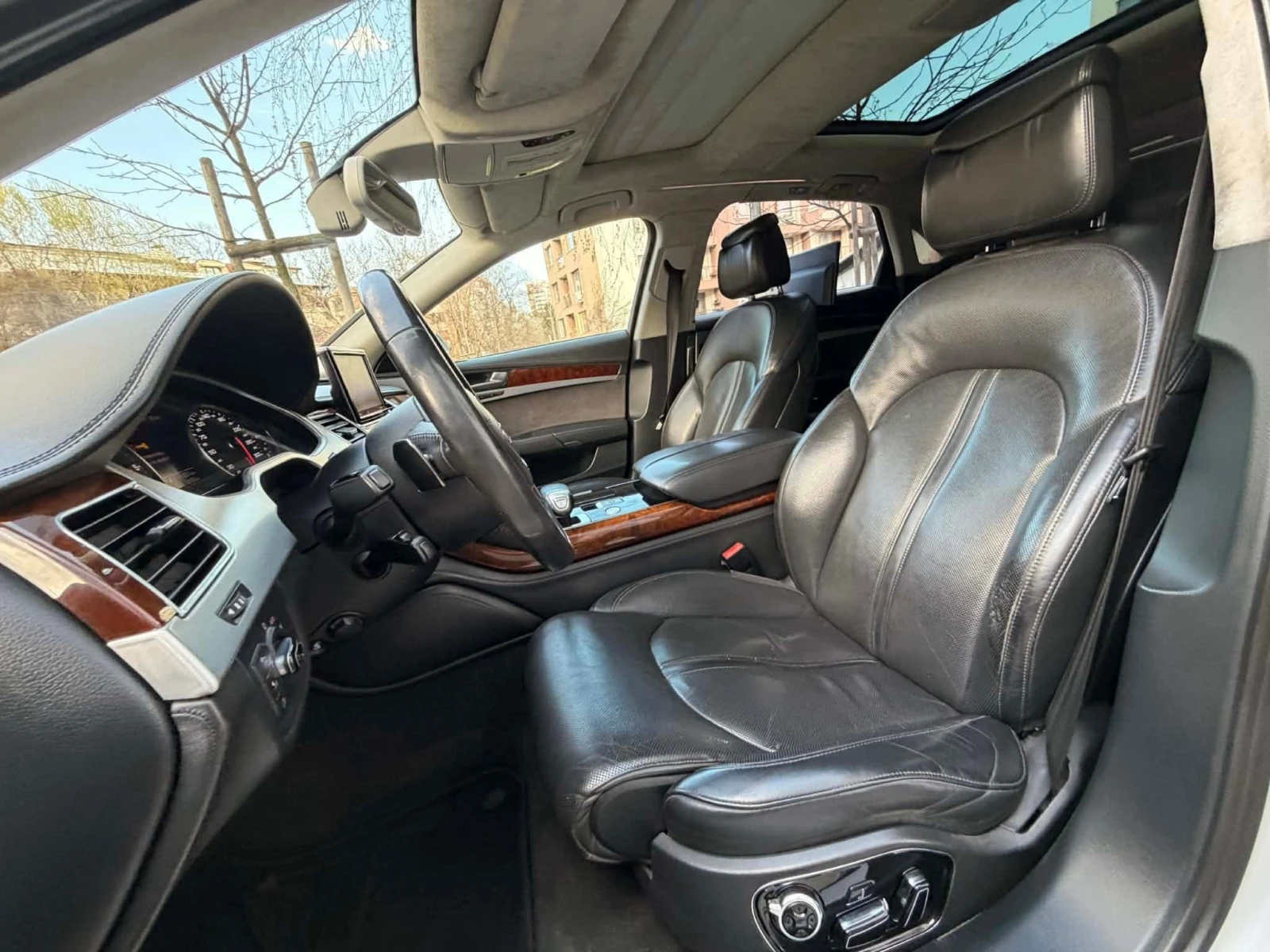 Audi A8 Long Full екстри, снимка 9 - Автомобили и джипове - 55259391