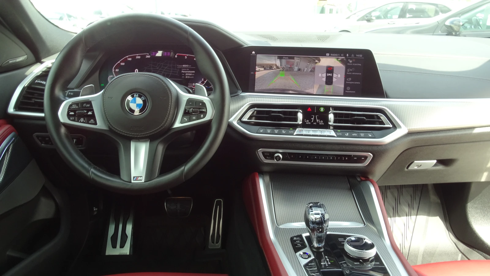 BMW X6 3.0D* M-SPORT* SWAROVSKI* LASER LIGHT* ГАРАНЦИЯ | Mobile.bg — изображение 12