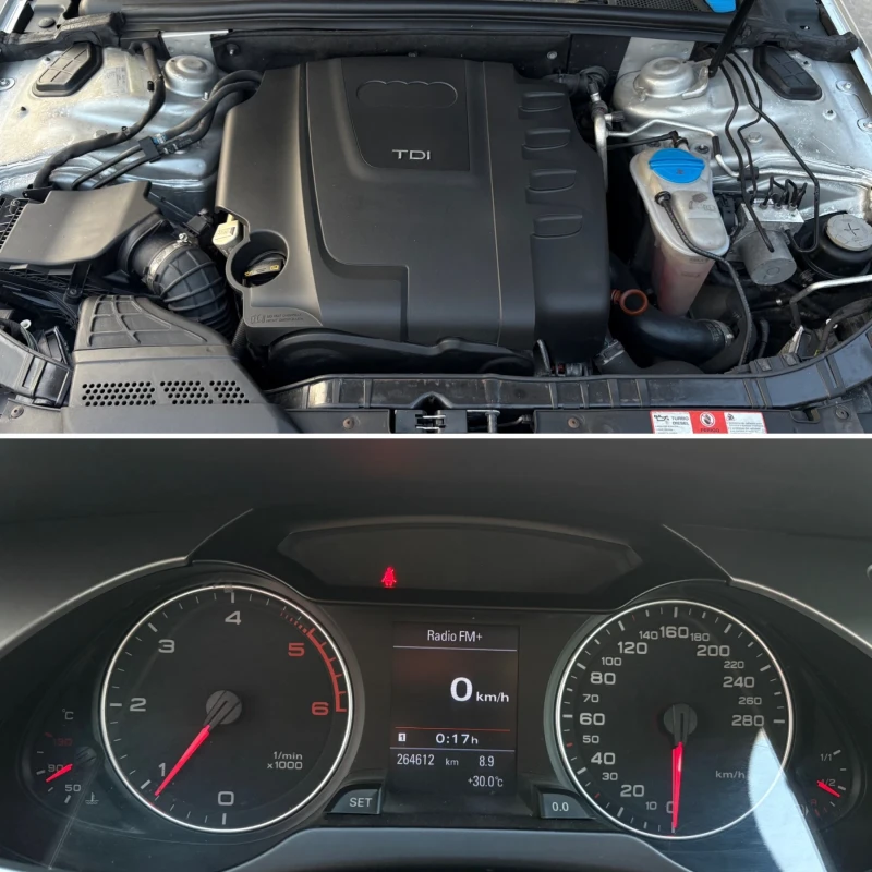 Audi A4 2.0 TDI* 6ск* B8* LED* Navi* Xenon* EURO5, снимка 14 - Автомобили и джипове - 50949732