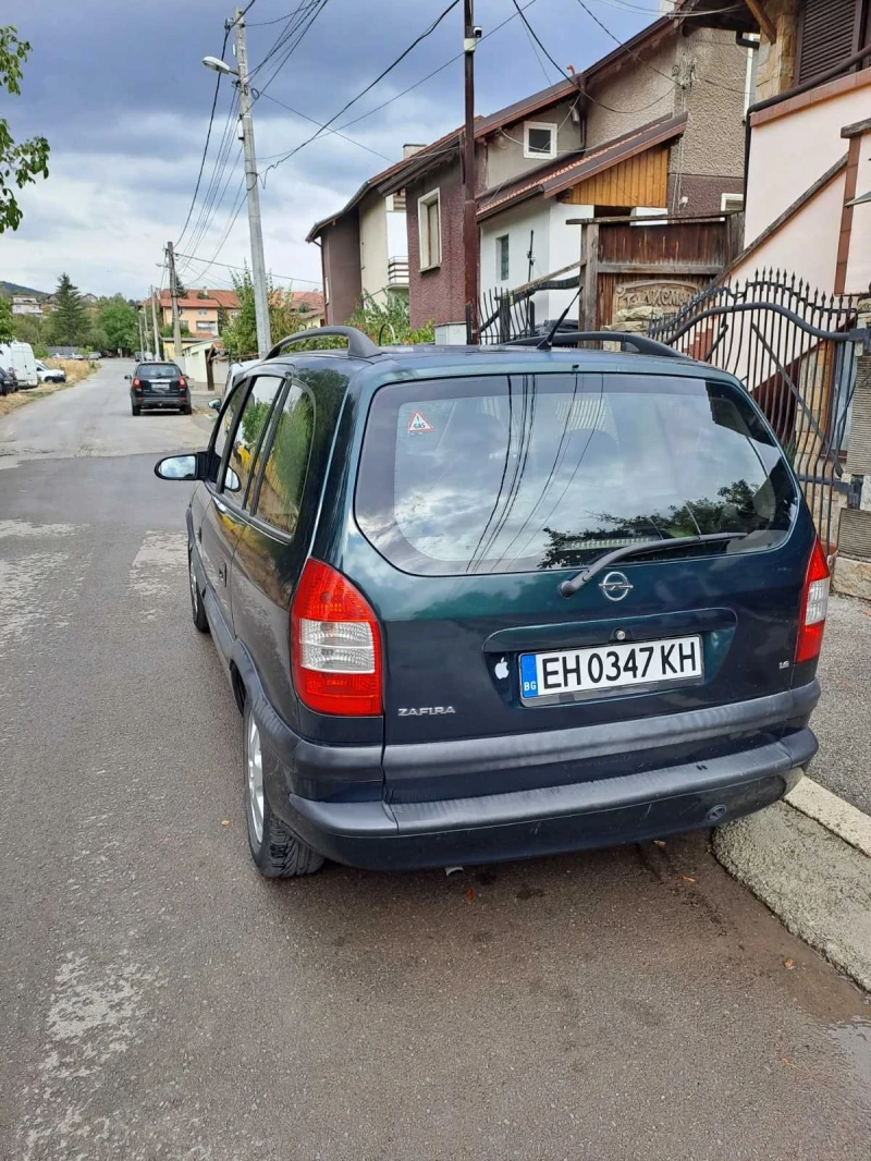 Opel Zafira 1, 6 16V 101кс, снимка 4 - Автомобили и джипове - 52556460
