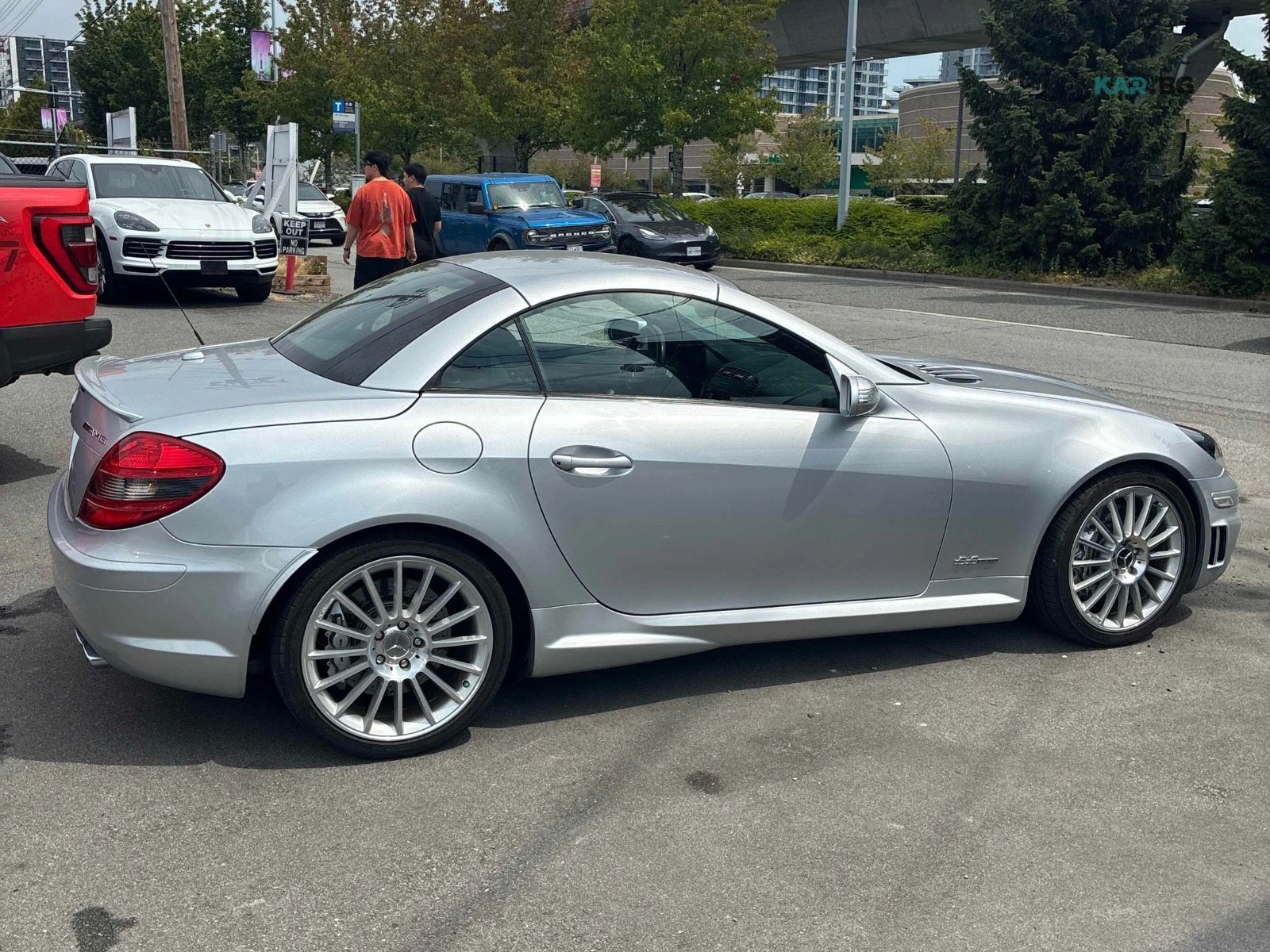 Mercedes-Benz SLK 55 AMG ЦЕНА ДО БЪЛГАРИЯ РЕГИСТРАЦИЯ & АВТОКРЕДИТ, снимка 4 - Автомобили и джипове - 55356009
