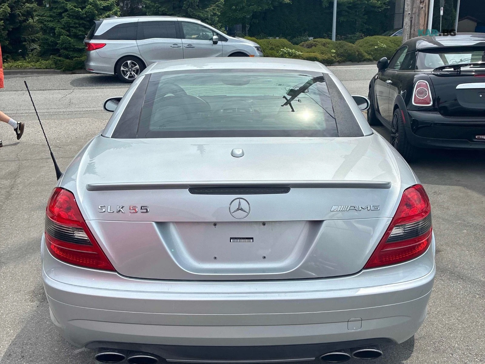 Mercedes-Benz SLK 55 AMG ЦЕНА ДО БЪЛГАРИЯ РЕГИСТРАЦИЯ & АВТОКРЕДИТ, снимка 5 - Автомобили и джипове - 55356009