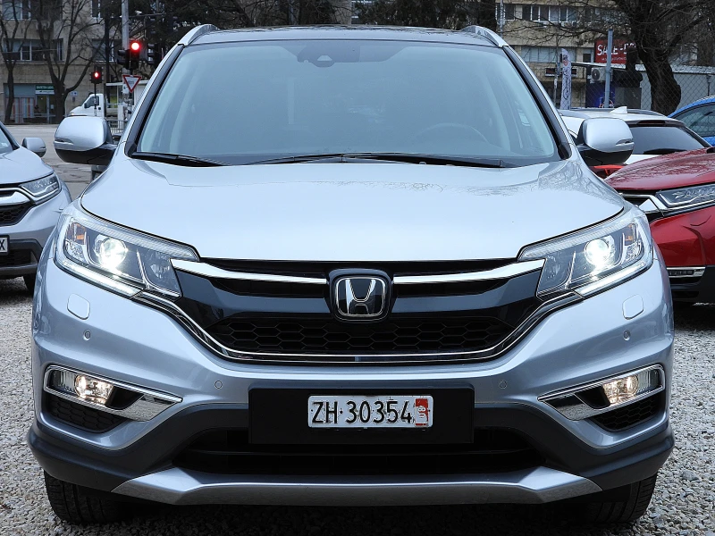 Honda Cr-v 1.6ШВЕЙЦАРИЯ-ДИСТРОНИК/КОЖА/НАВИ/LANE ASSIST/ПАНОР, снимка 2 - Автомобили и джипове - 53513454