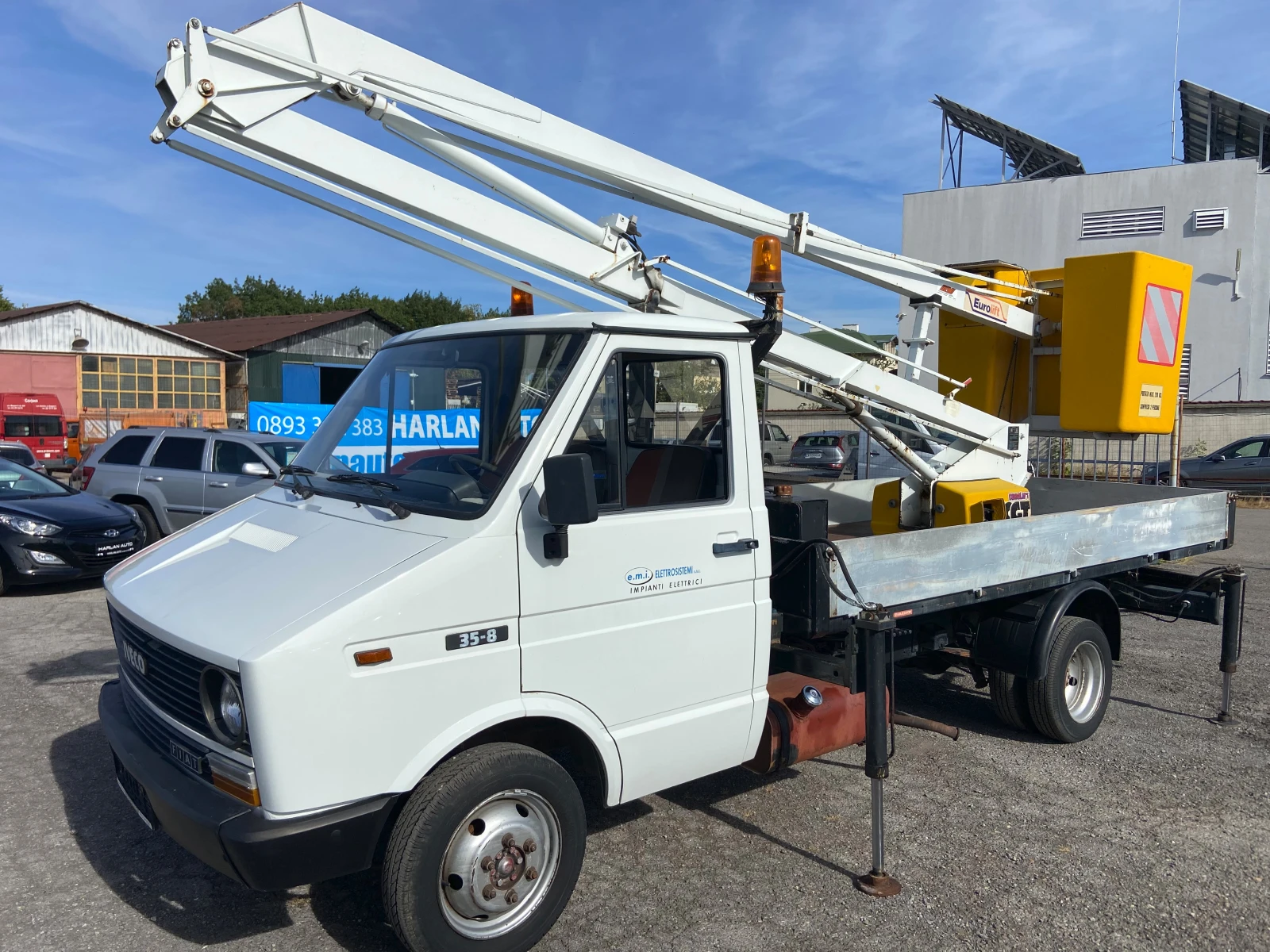 Автовишка Iveco 35-8, снимка 4 - Индустриална техника - 56369130