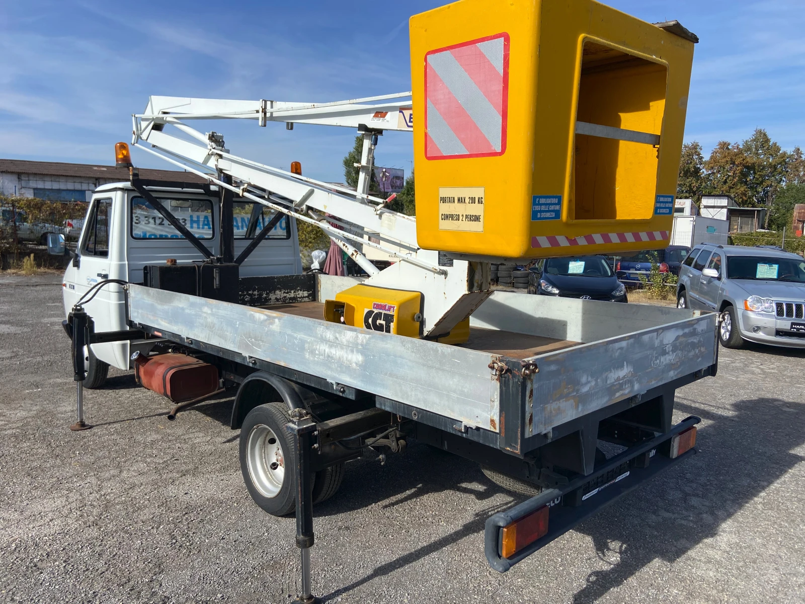 Автовишка Iveco 35-8, снимка 5 - Индустриална техника - 56369130