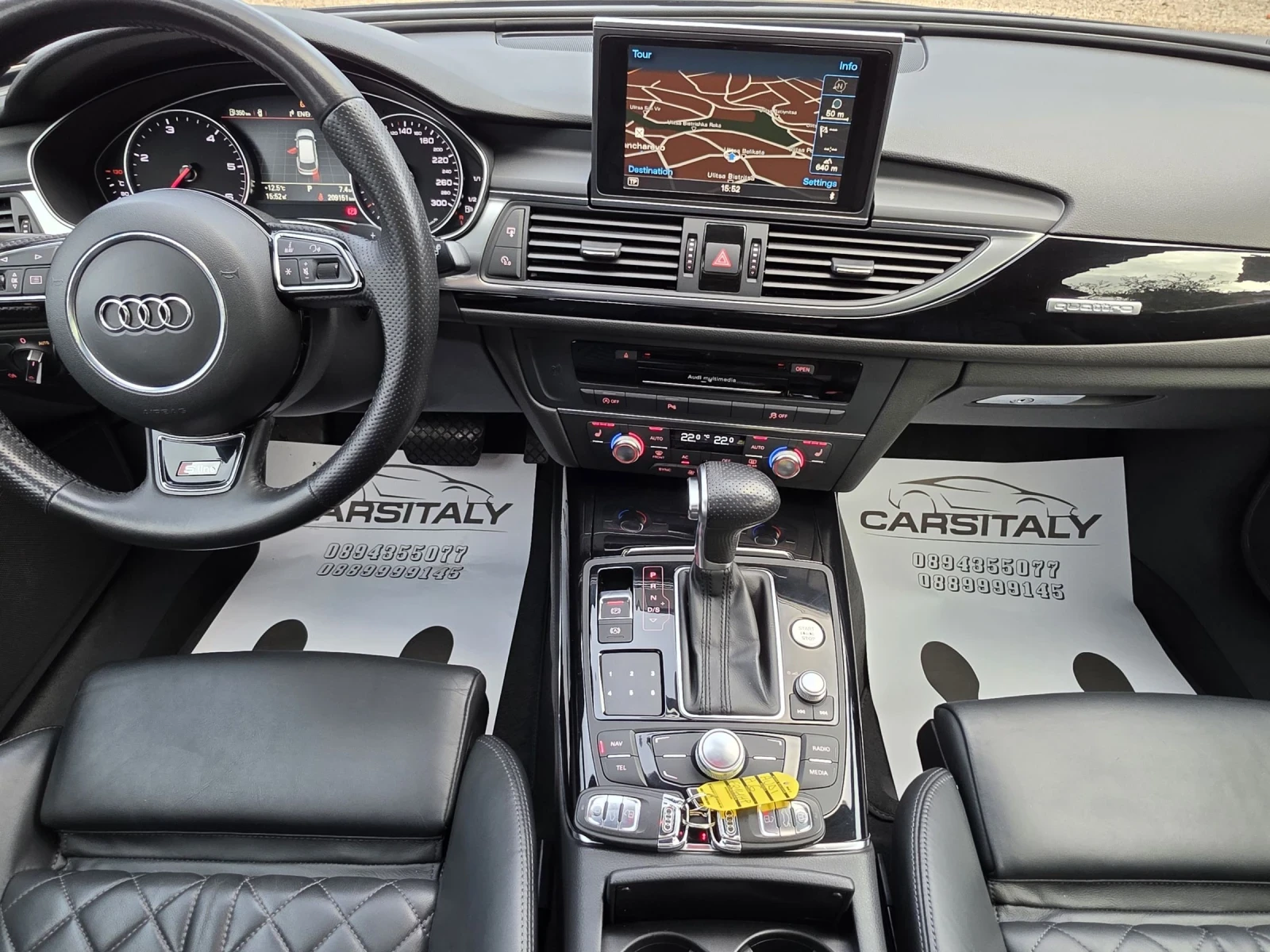 Audi A6 313HP S LINE = PANO = FULL LED | Mobile.bg   12