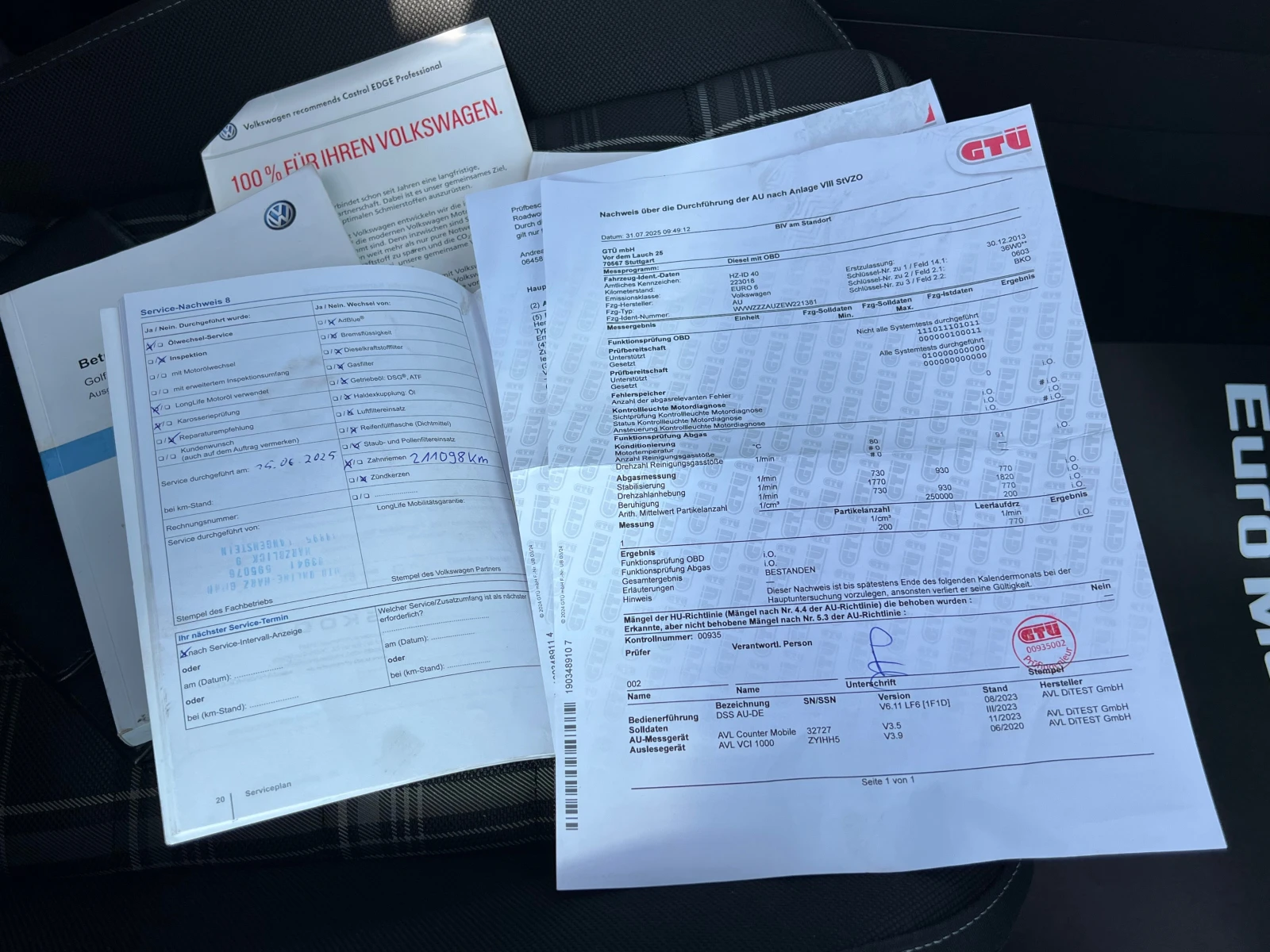 VW Golf 2.0TDI-GTD-185ps-DSG, DISTR, LED, KEY-GO-NAVI-DYNA, снимка 14 - Автомобили и джипове - 54214303