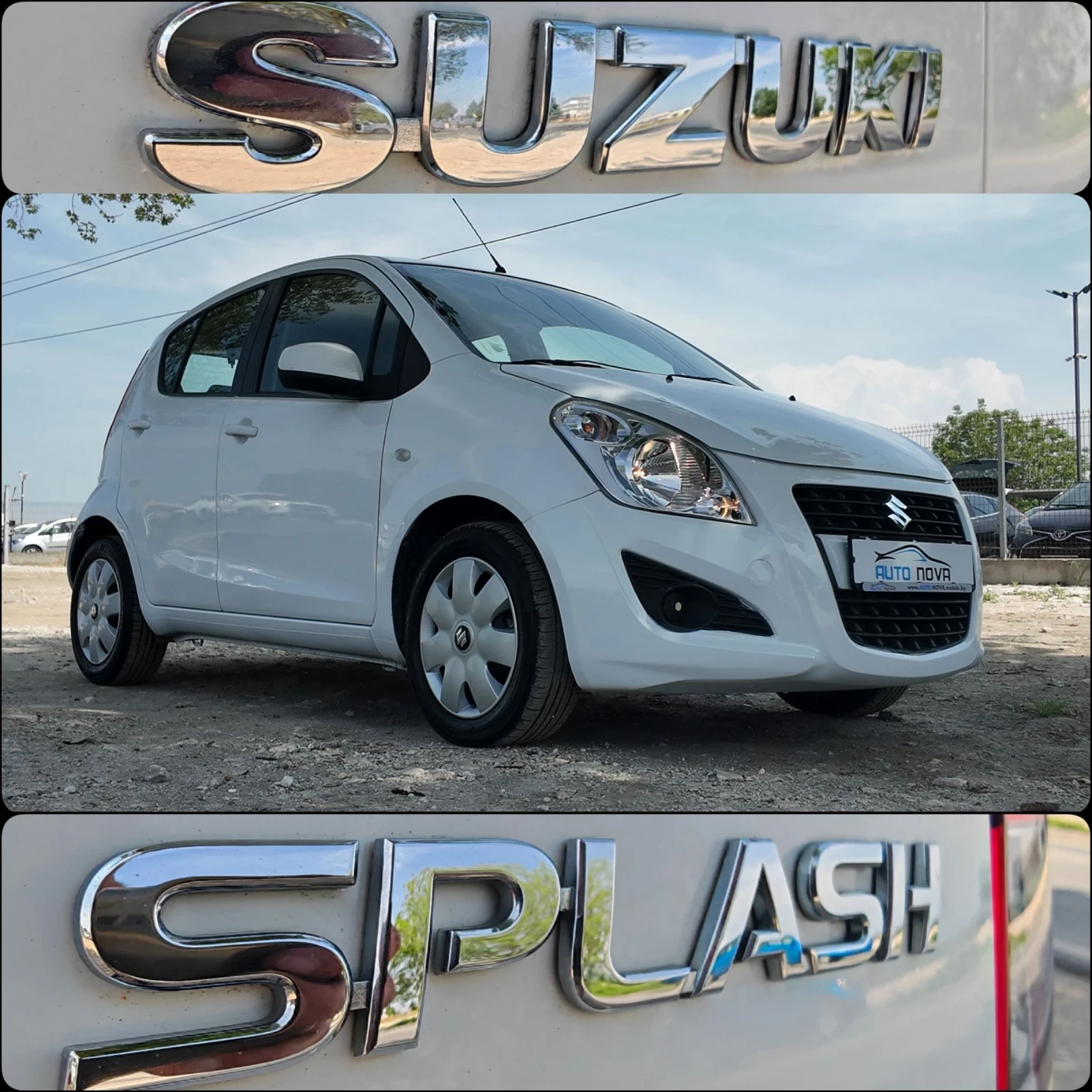Suzuki Splash 1.0 68 К.С. БЕНЗИН! , снимка 17 - Автомобили и джипове - 54511926