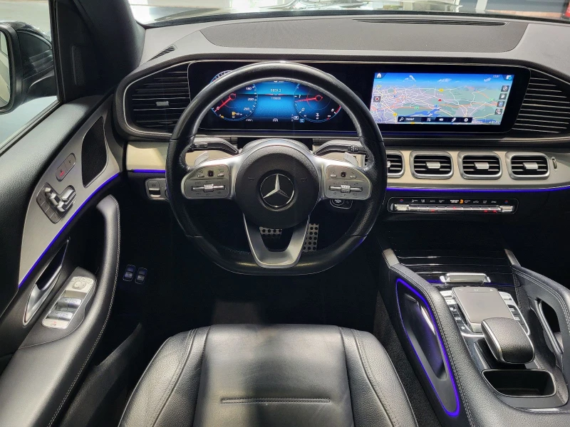 Mercedes-Benz GLE 400 4MATIC/330HP/AMG/PANO/360/NAVI/LED/ACC/AMBI/976b, снимка 7 - Автомобили и джипове - 49462448