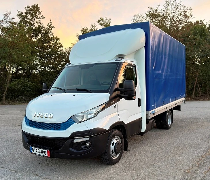Iveco 35c17 3.0L* КЛИМА* 4.20м* ДВ.ПАКЕТ РЕСОРИ* до 3.5т