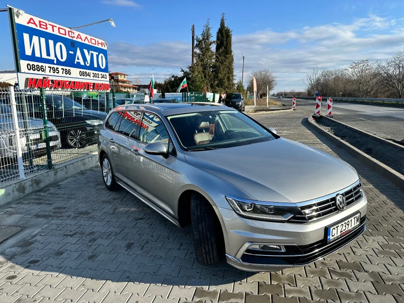 VW Passat Панорама-Дистроник-Адаптивен Круиз-Кожа, снимка 3 - Автомобили и джипове - 48491422