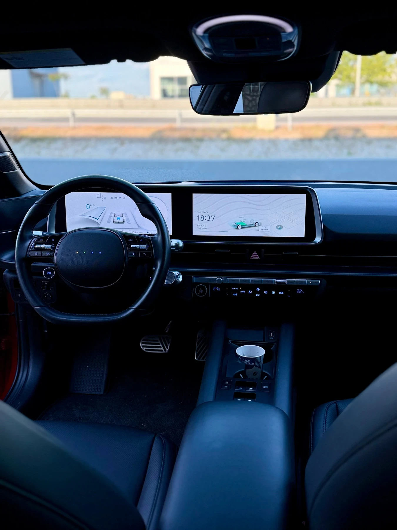 Hyundai Ioniq 6 UNIQ PACKET* 77kWh* BOSE* PANO* , снимка 13 - Автомобили и джипове - 54443986
