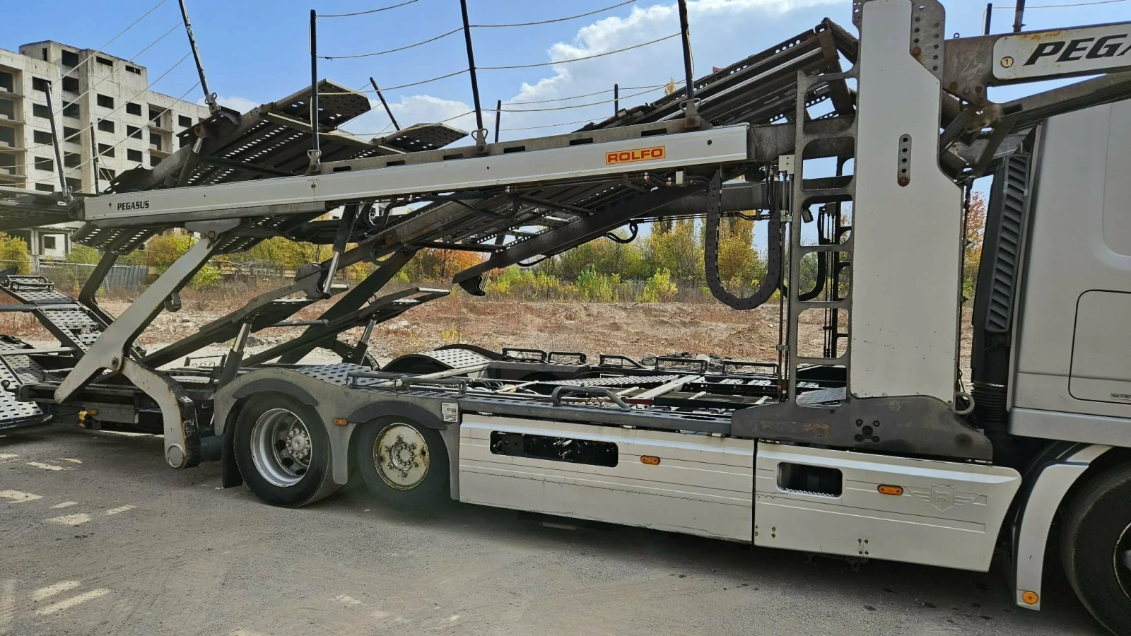 Mercedes-Benz Actros Ролфо Пегасус , снимка 4 - Камиони - 54623105