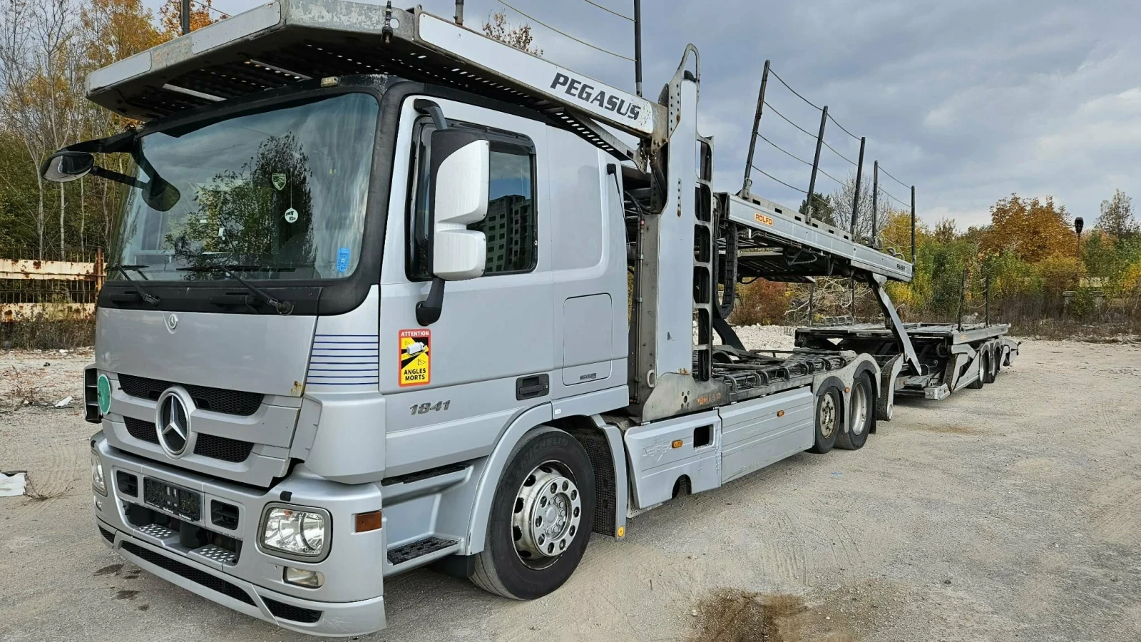 Mercedes-Benz Actros Ролфо Пегасус , снимка 13 - Камиони - 54623105