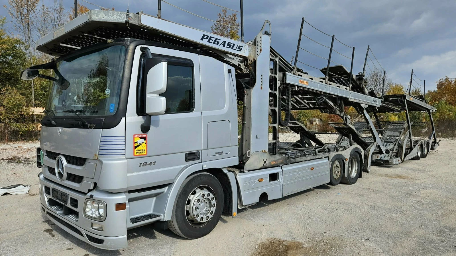 Mercedes-Benz Actros Ролфо Пегасус , снимка 11 - Камиони - 54623105