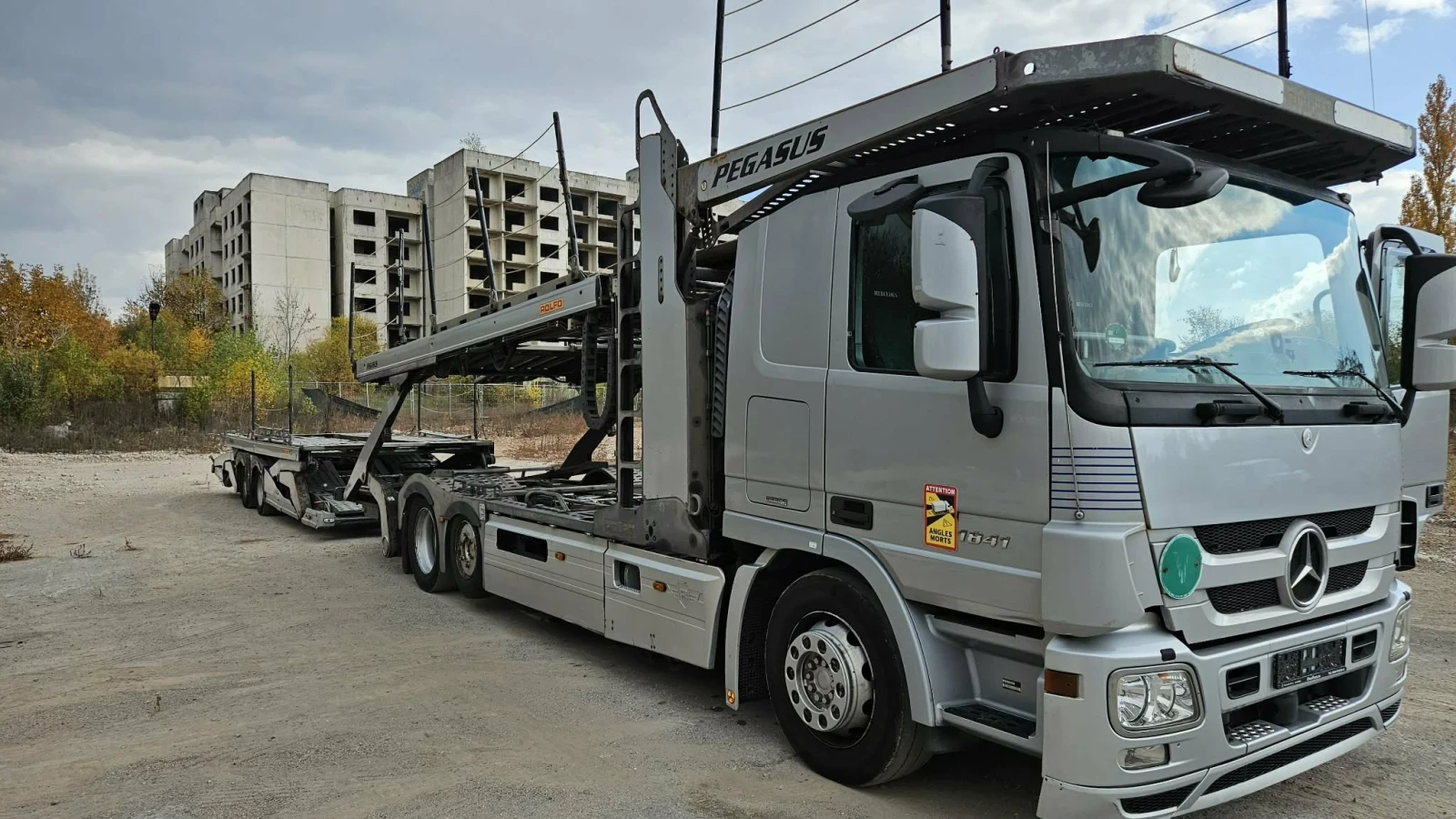 Mercedes-Benz Actros Ролфо Пегасус , снимка 14 - Камиони - 54623105