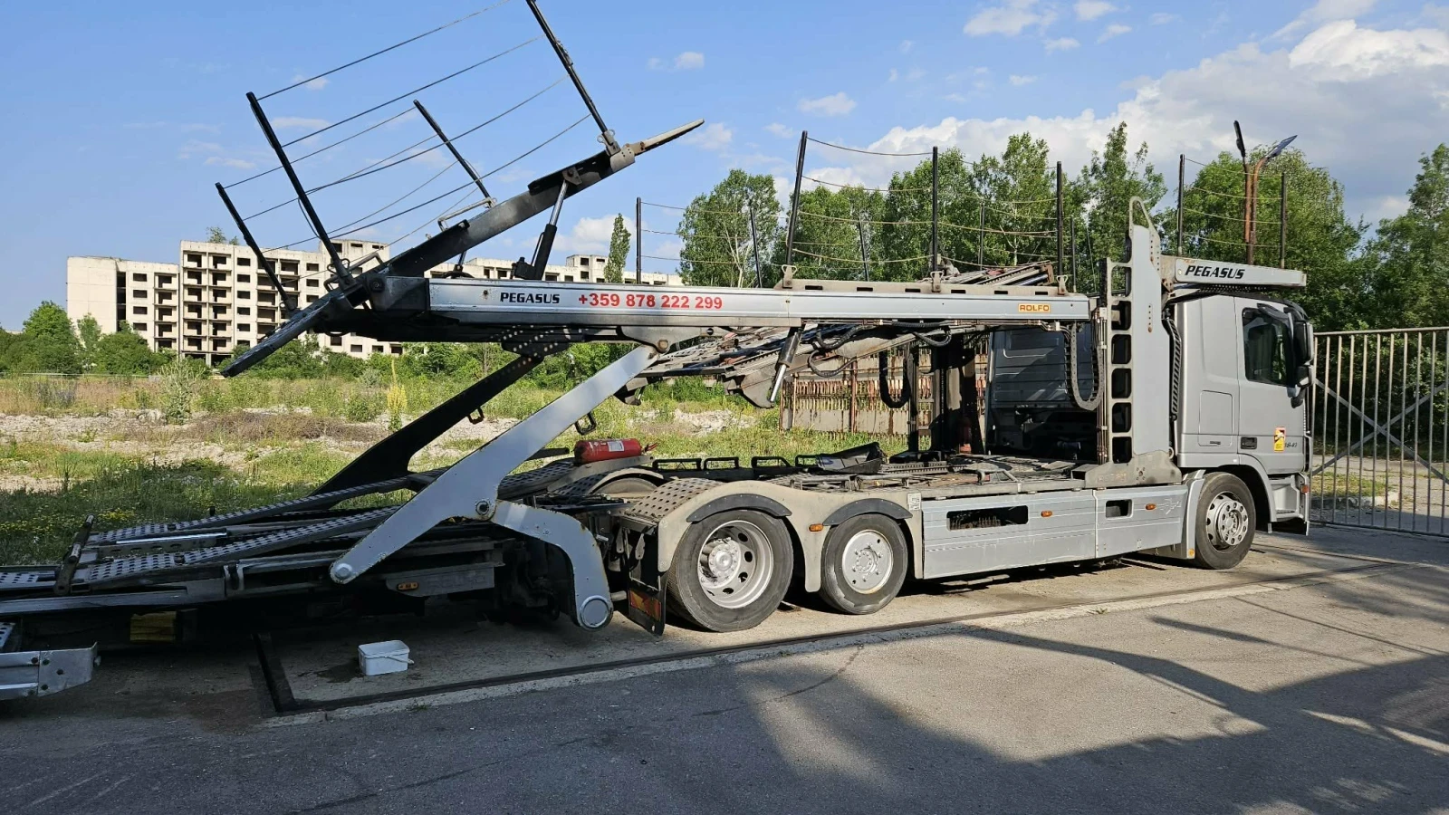 Mercedes-Benz Actros Ролфо Пегасус , снимка 12 - Камиони - 54623105