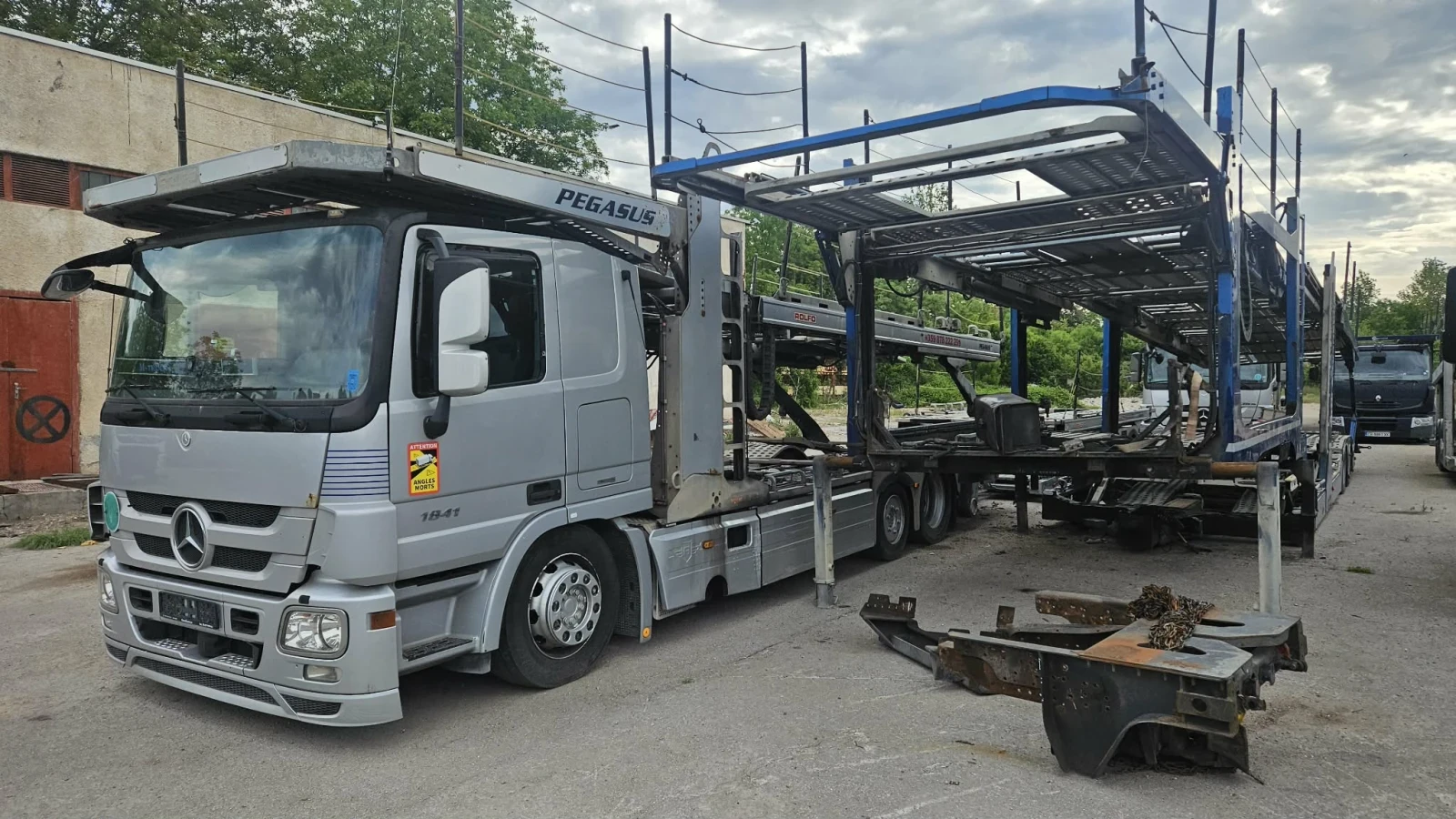 Mercedes-Benz Actros Ролфо Пегасус , снимка 3 - Камиони - 54623105