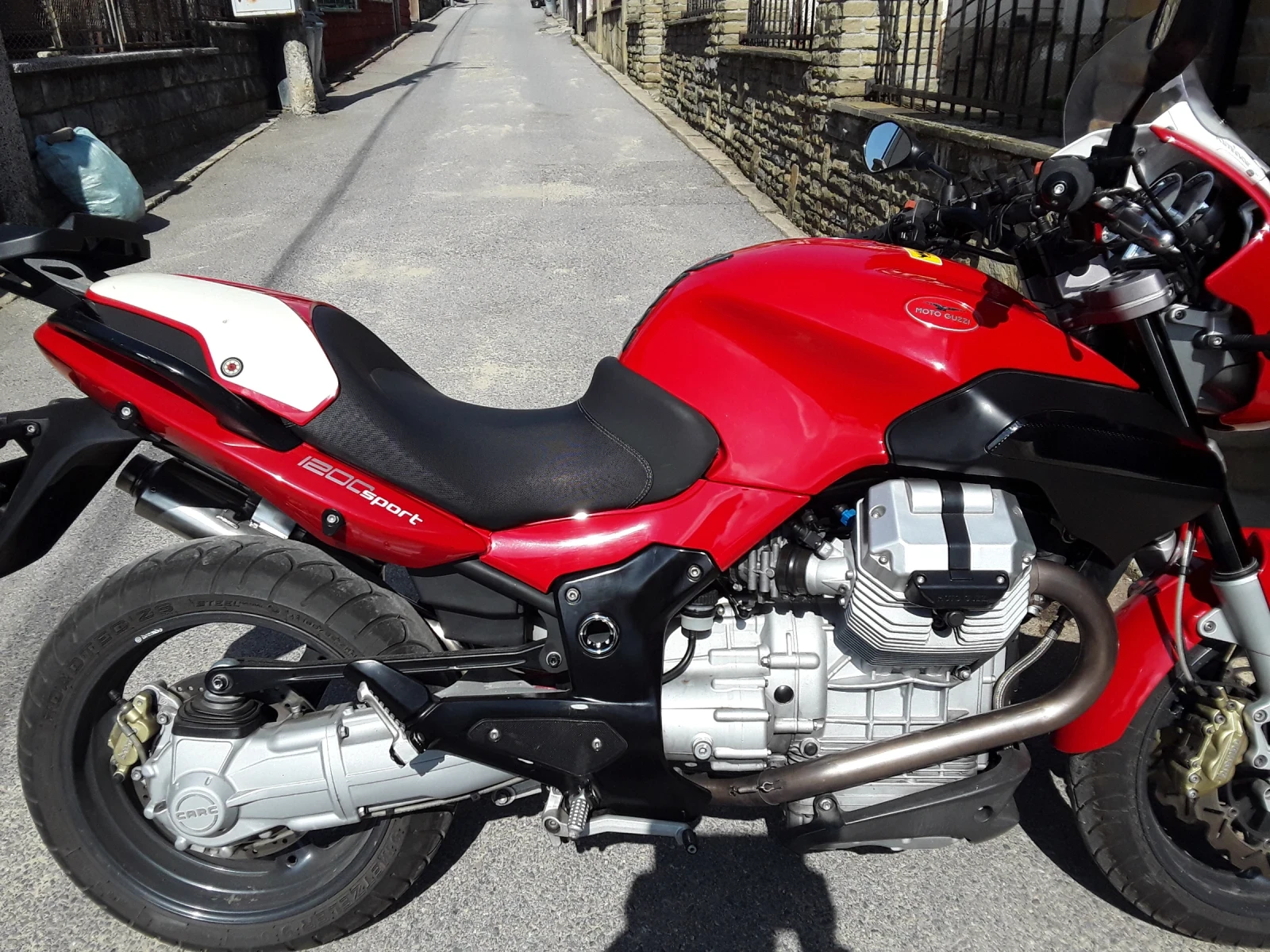 Moto Guzzi 1200 1200 спорт , снимка 8 - Мотоциклети и мототехника - 53901366