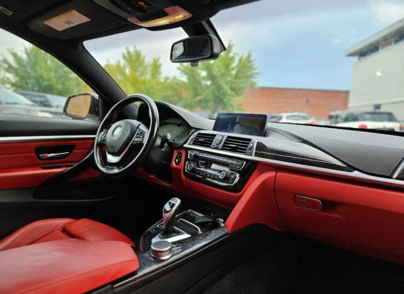 BMW 430 ЧЕРВЕНА КОЖА * * CARFAX * * АВТО КРЕДИТ * * , снимка 10 - Автомобили и джипове - 52787214