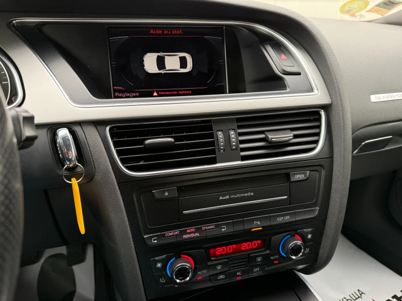Audi A5 3.0tdi/Quattro/Кожа/ГАРАНЦИЯ, снимка 11 - Автомобили и джипове - 53000699