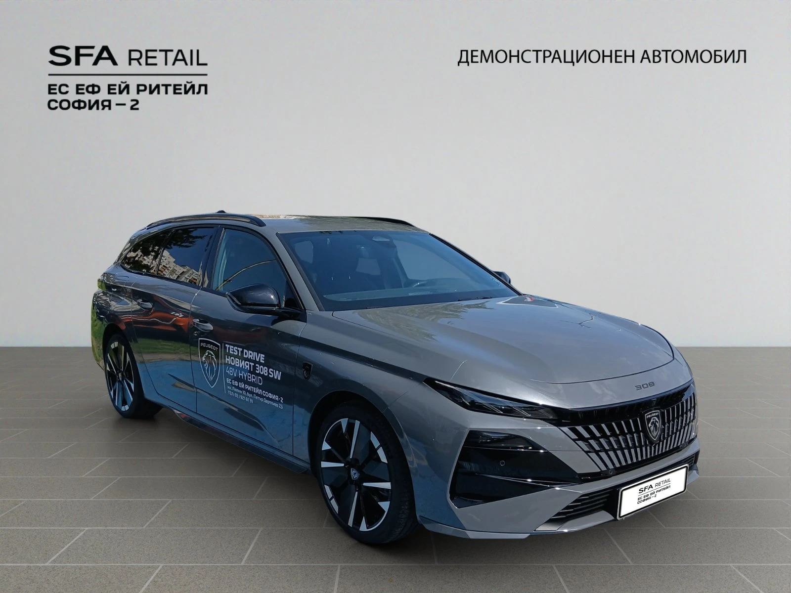 Peugeot 308 SW MCA GT 1, 2 PureTech 145 HYBRID, снимка 3 - Автомобили и джипове - 54358944