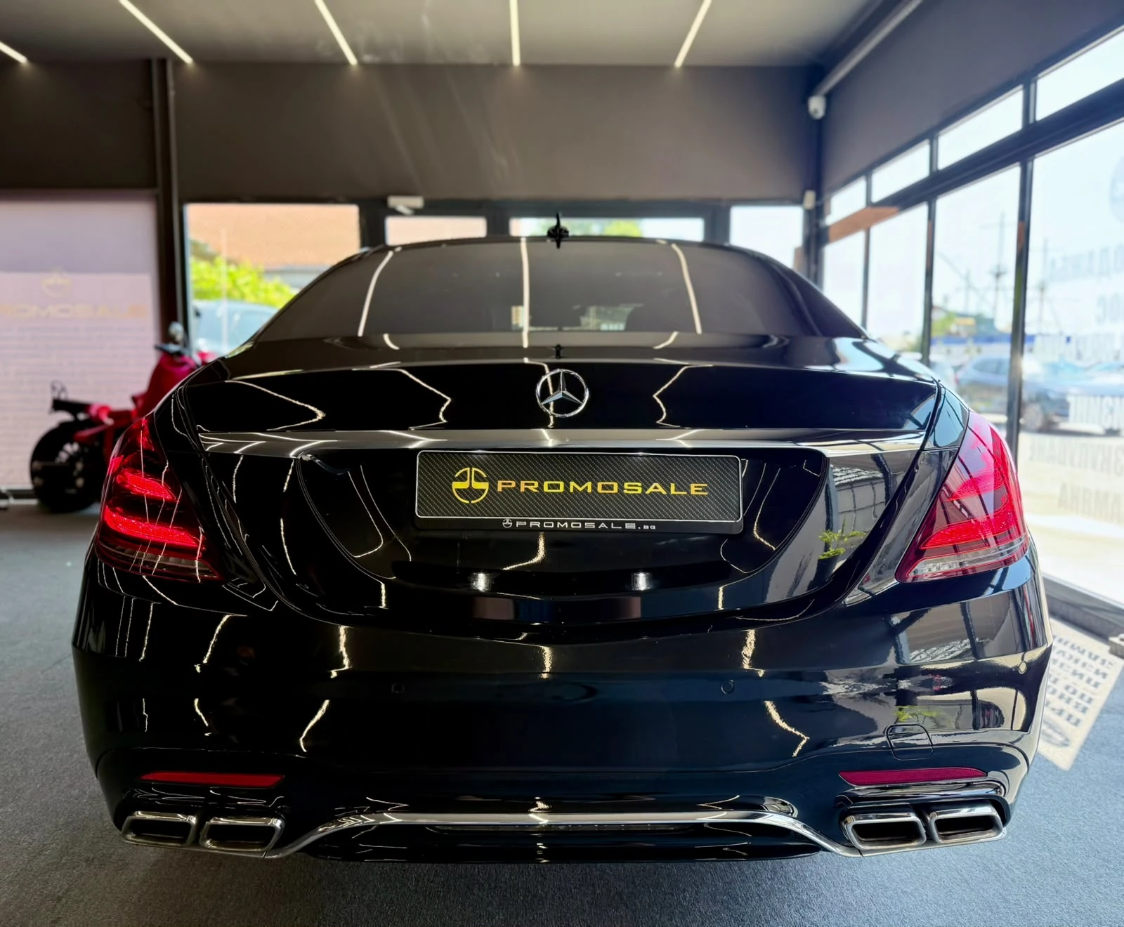 Mercedes-Benz S 500 L* AMG* 4M* Burmester* TV* FULL* ЛИЗИНГ , снимка 5 - Автомобили и джипове - 55571784