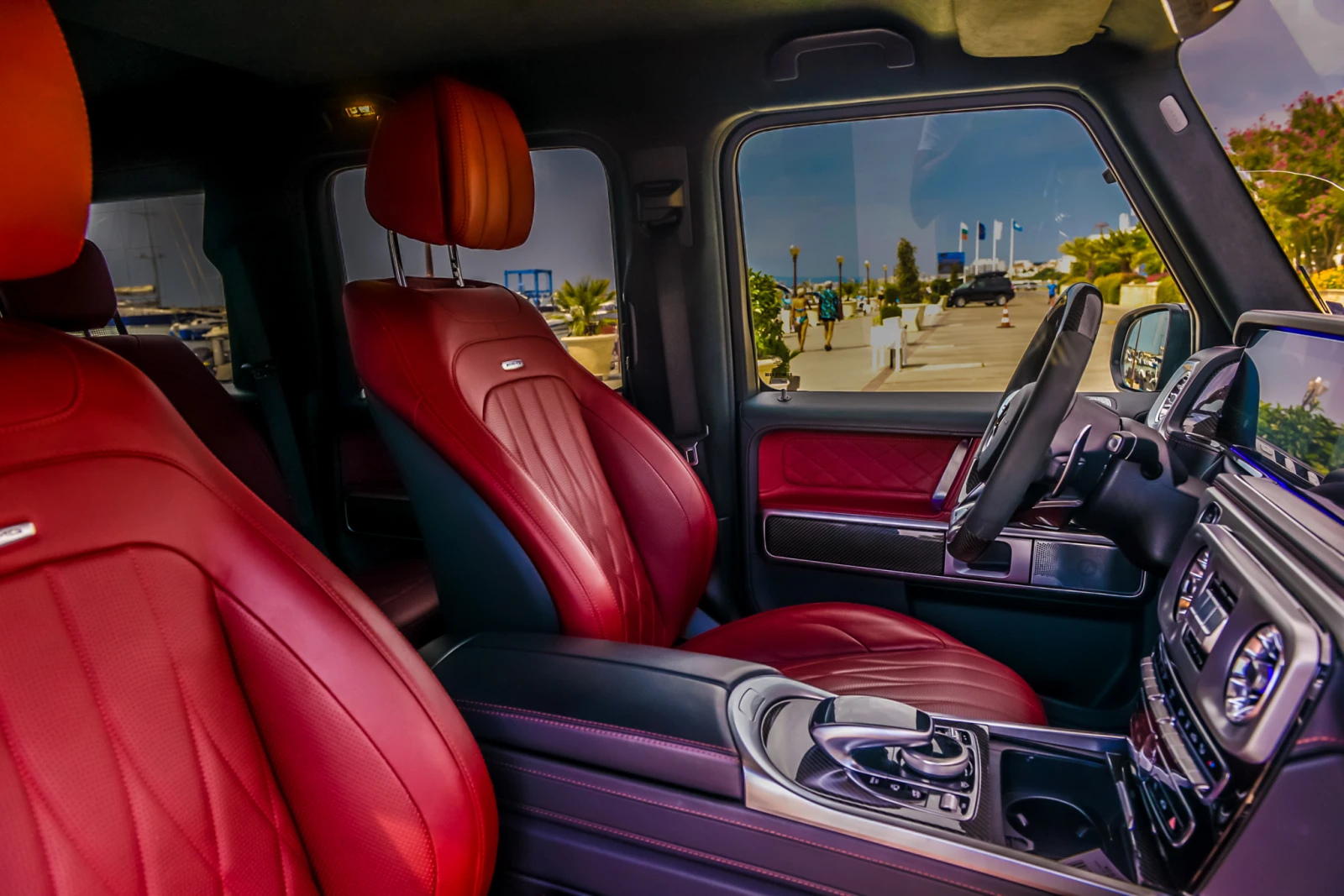 Mercedes-Benz G 63 AMG Magno* Manufaktur* Burmester* Carbon, снимка 9 - Автомобили и джипове - 55837964