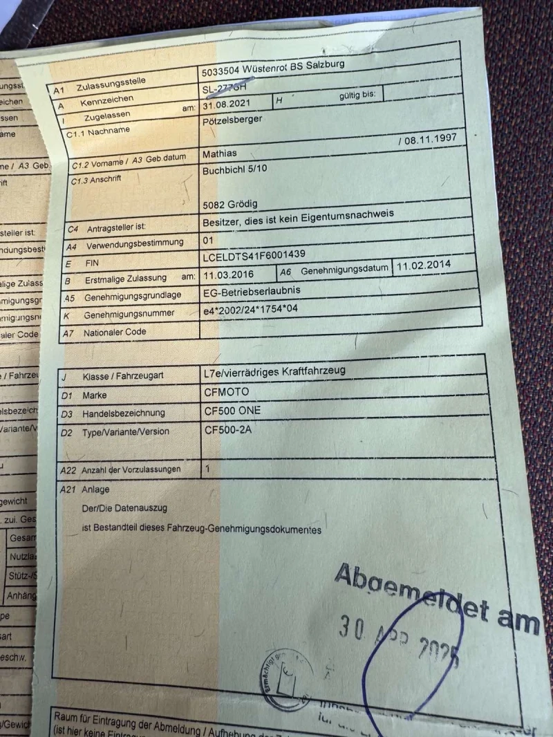 Cfmoto Cf 500, снимка 8 - Мотоциклети и мототехника - 51847610