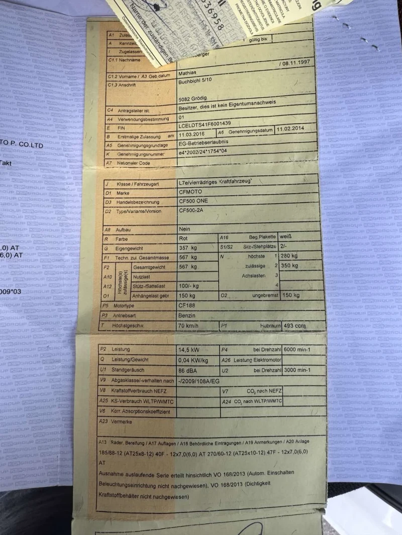 Cfmoto Cf 500, снимка 7 - Мотоциклети и мототехника - 51847610
