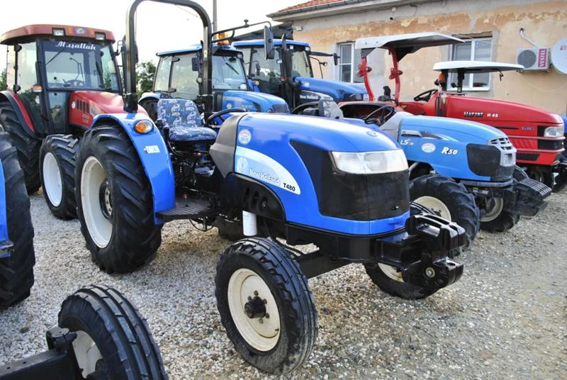 Трактор New Holland t480, снимка 1 - Селскостопанска техника - 48052719