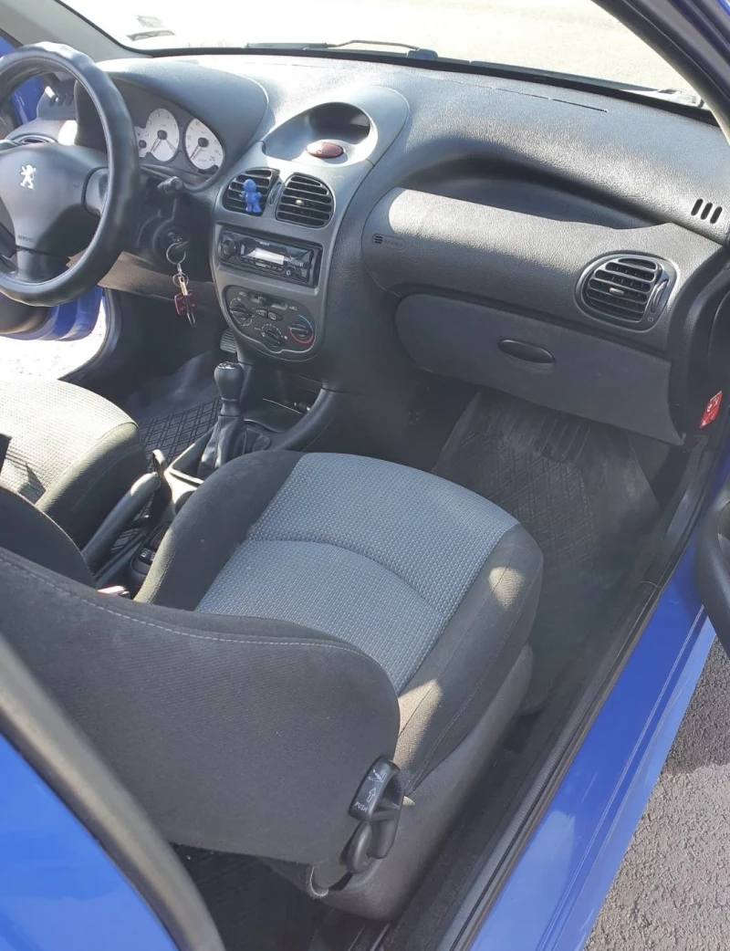 Peugeot 206 1.2, снимка 7 - Автомобили и джипове - 53511485