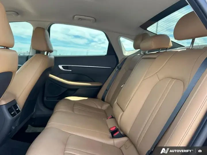 Hyundai Sonata Hybrid Ultimate Awd | 1 Key | Brown Leather | ПАНО, снимка 13 - Автомобили и джипове - 55081932