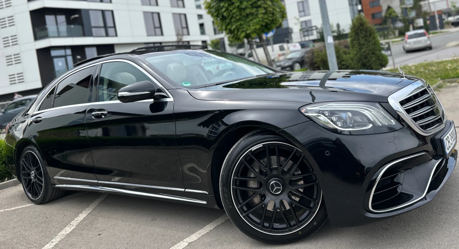Mercedes-Benz S 350 АМG 63/4х4/Панорама/Дълга база/Burmester - изображение 3